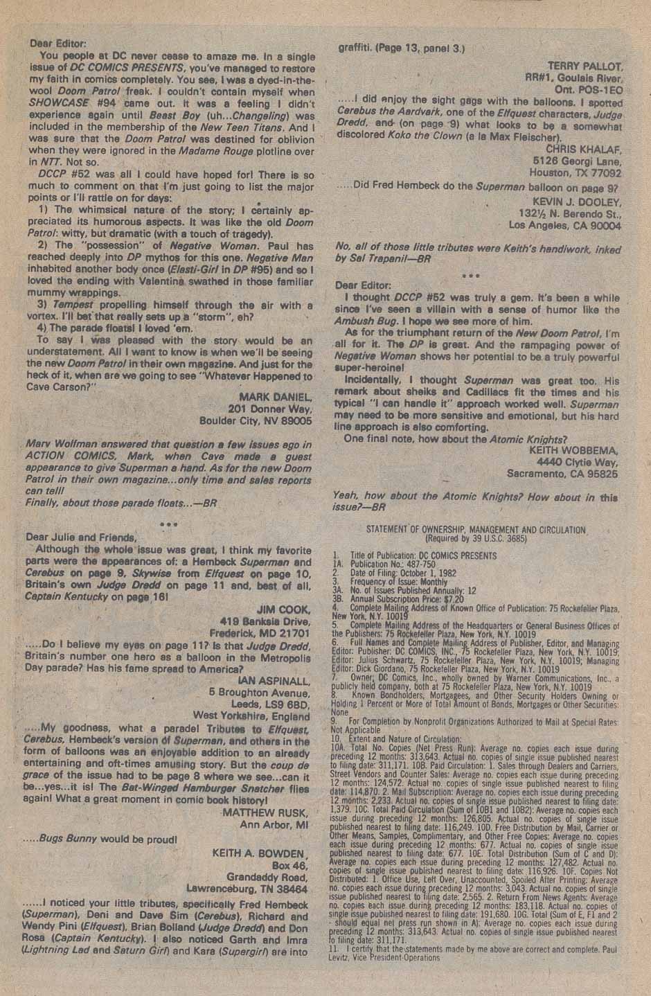 Read online DC Comics Presents comic -  Issue #57 - 28