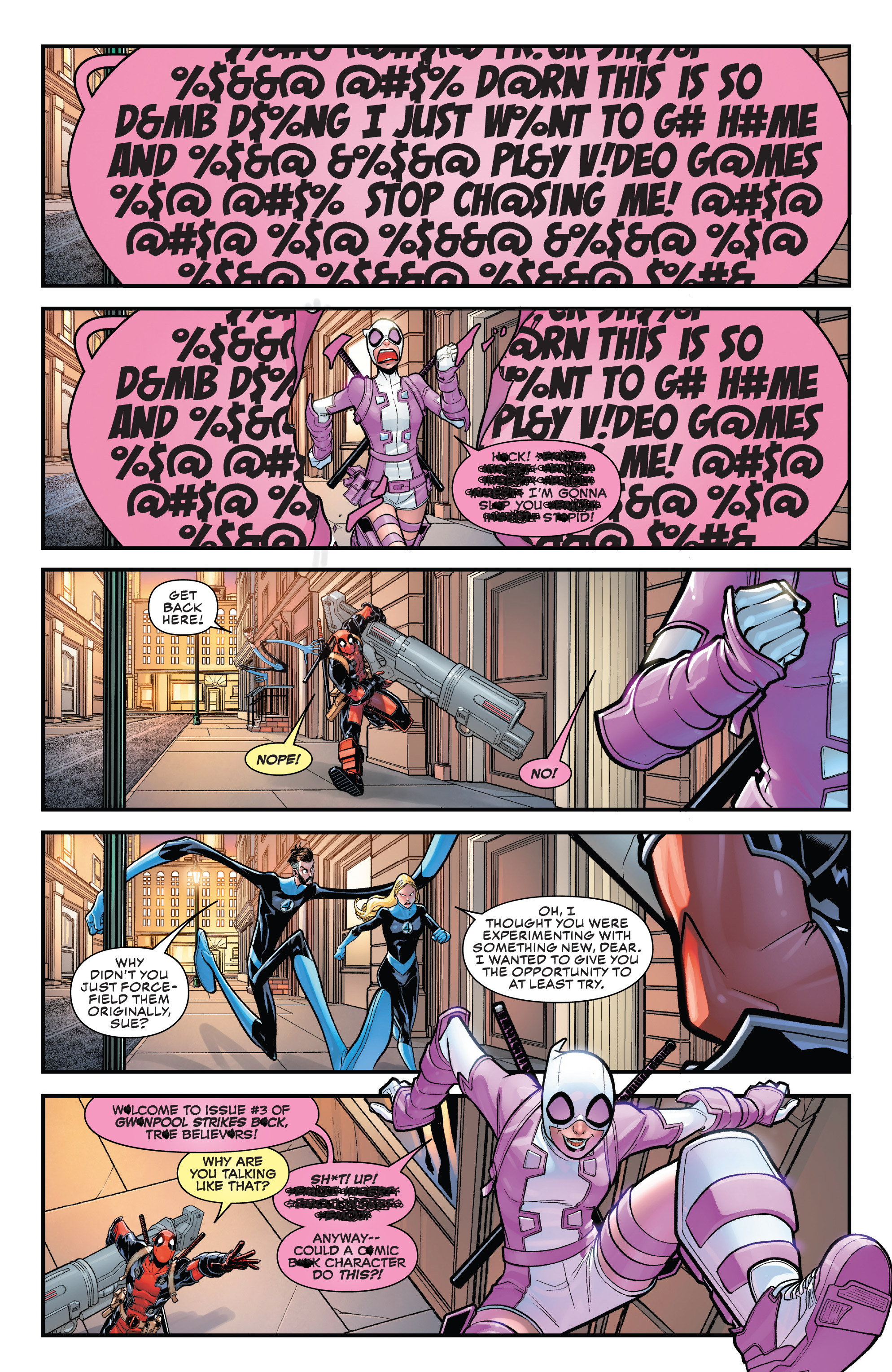 Read online Gwenpool Strikes Back comic -  Issue #3 - 3