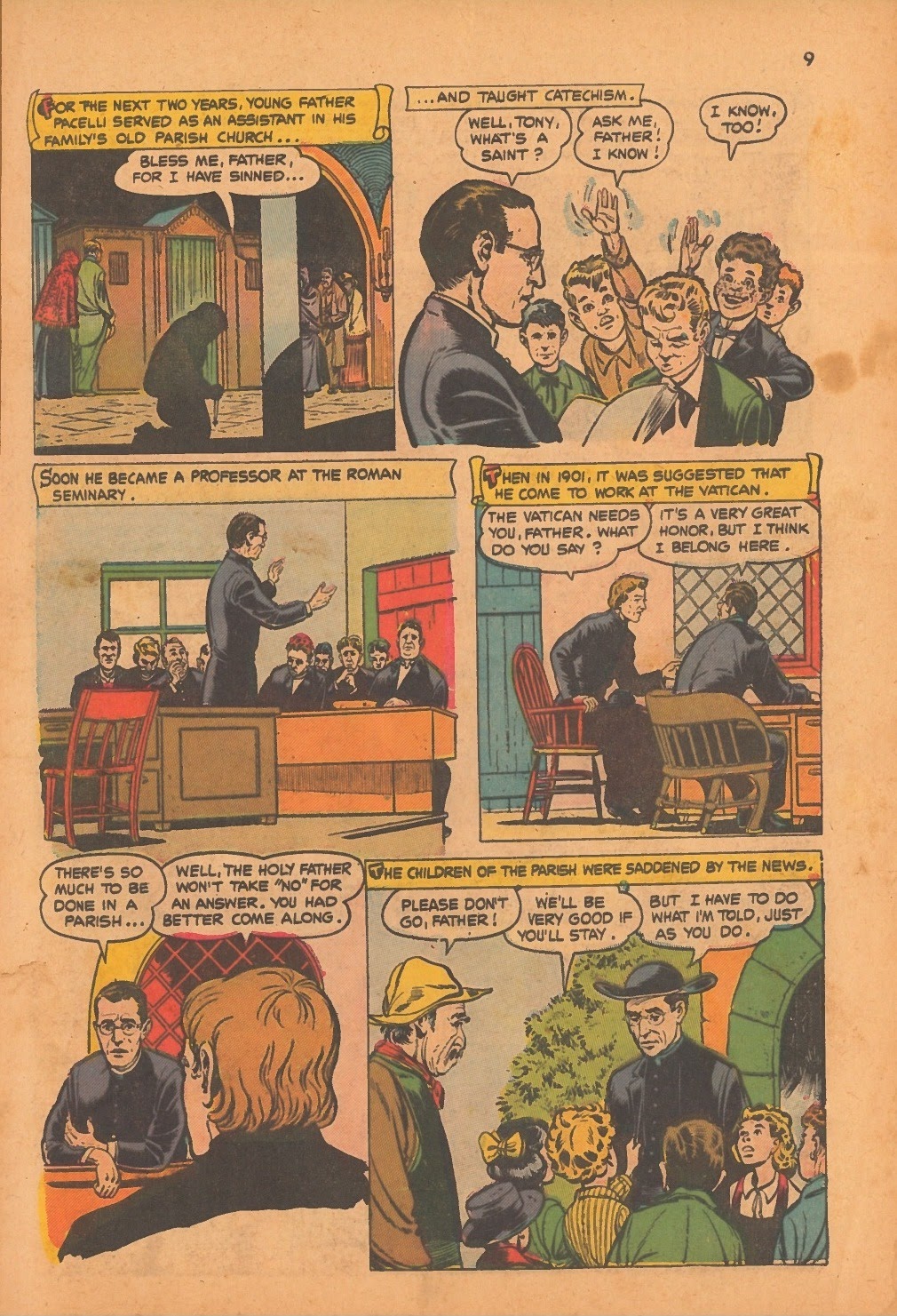 Read online The World Is His Parish comic -  Issue # Full - 9