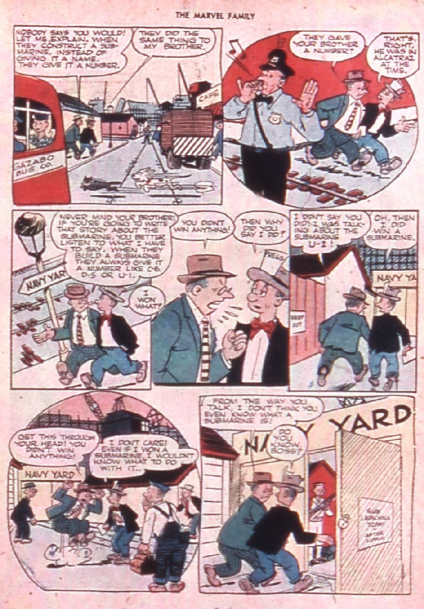Read online The Marvel Family comic -  Issue #32 - 15