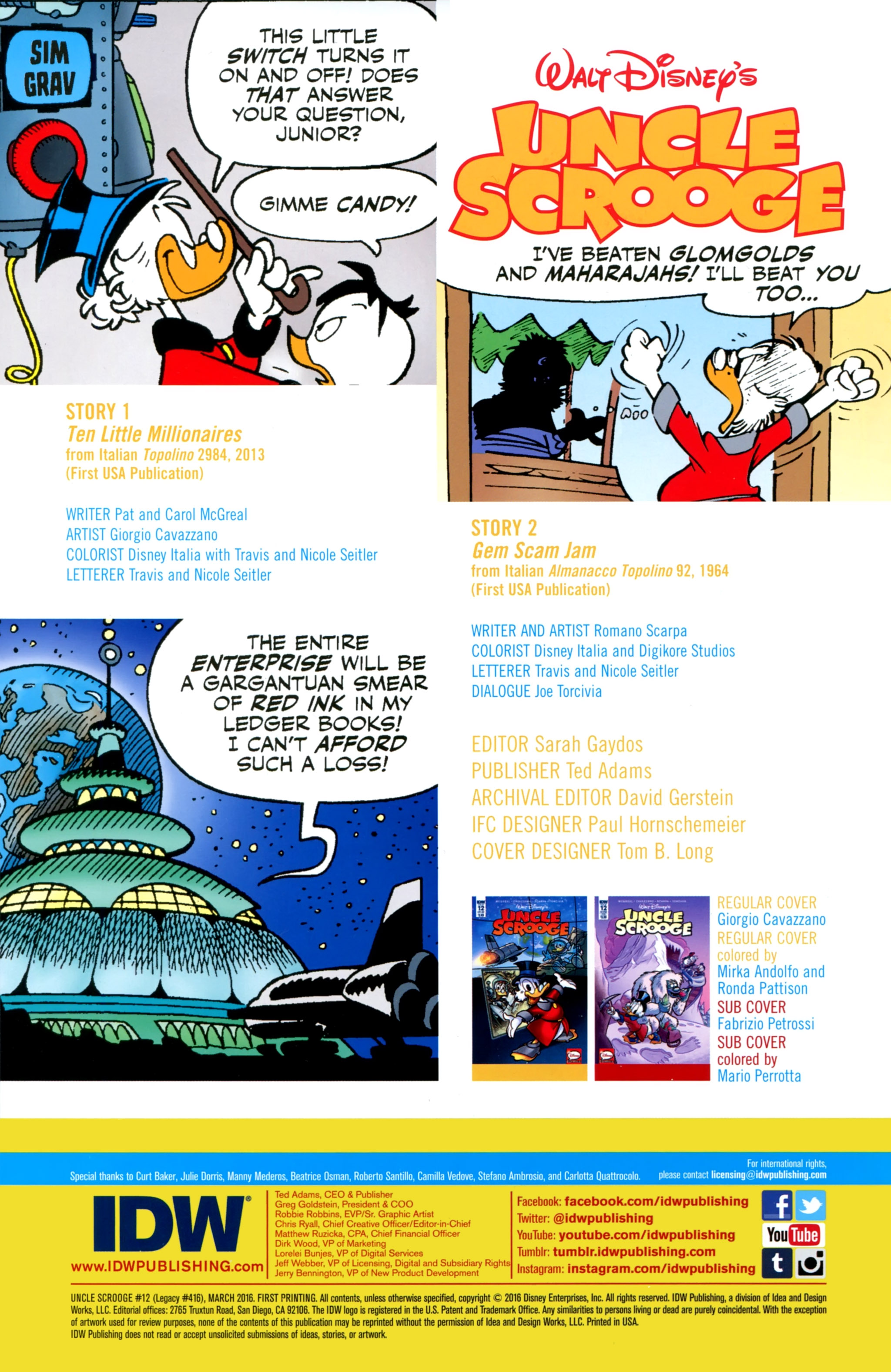 Read online Uncle Scrooge (2015) comic -  Issue #12 - 2