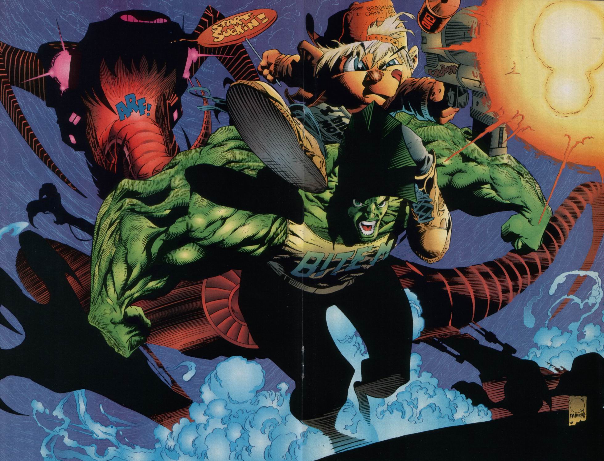 Read online The Savage Dragon (1993) comic -  Issue #12 - 18