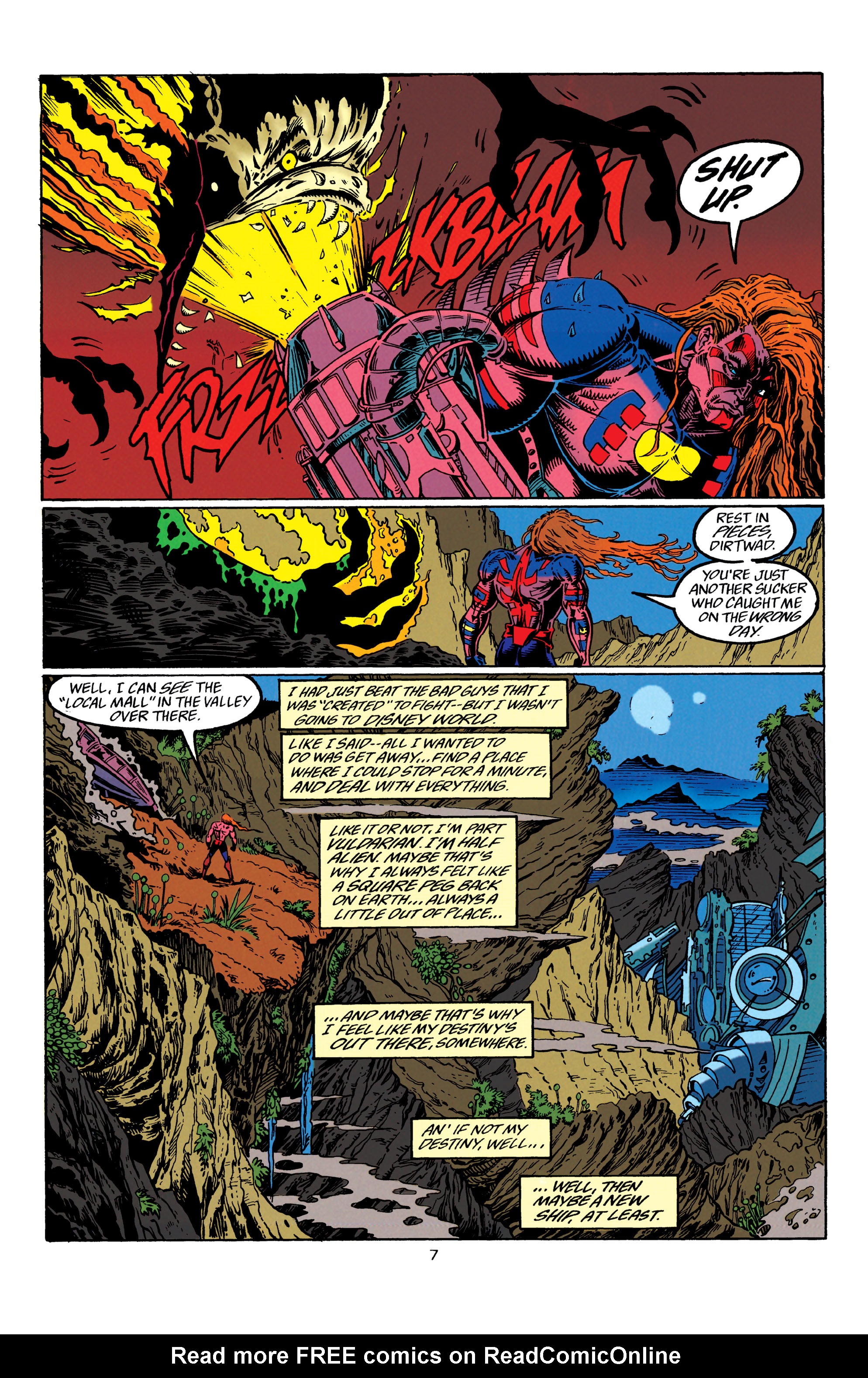 Read online Guy Gardner: Warrior comic -  Issue #35 - 7