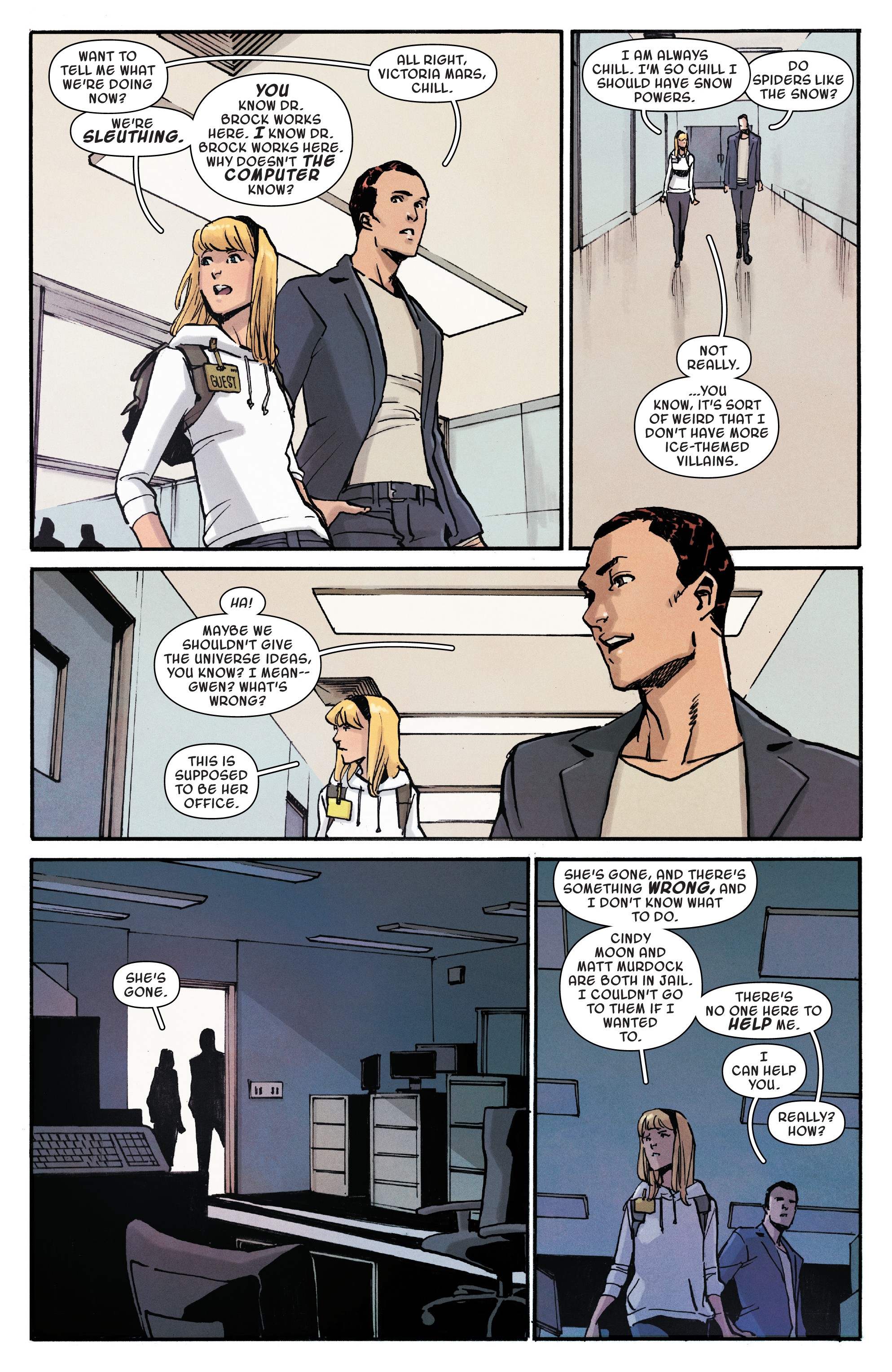 Read online Spider-Gwen: Ghost-Spider comic -  Issue #8 - 6