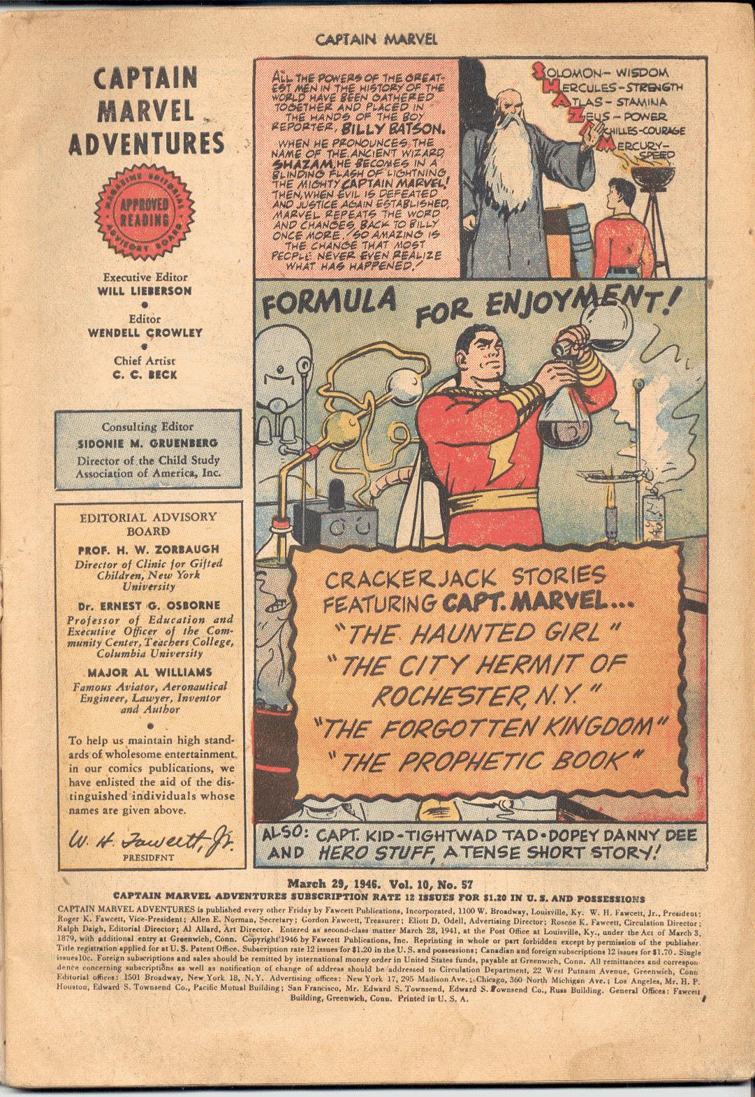 Read online Captain Marvel Adventures comic -  Issue #57 - 3