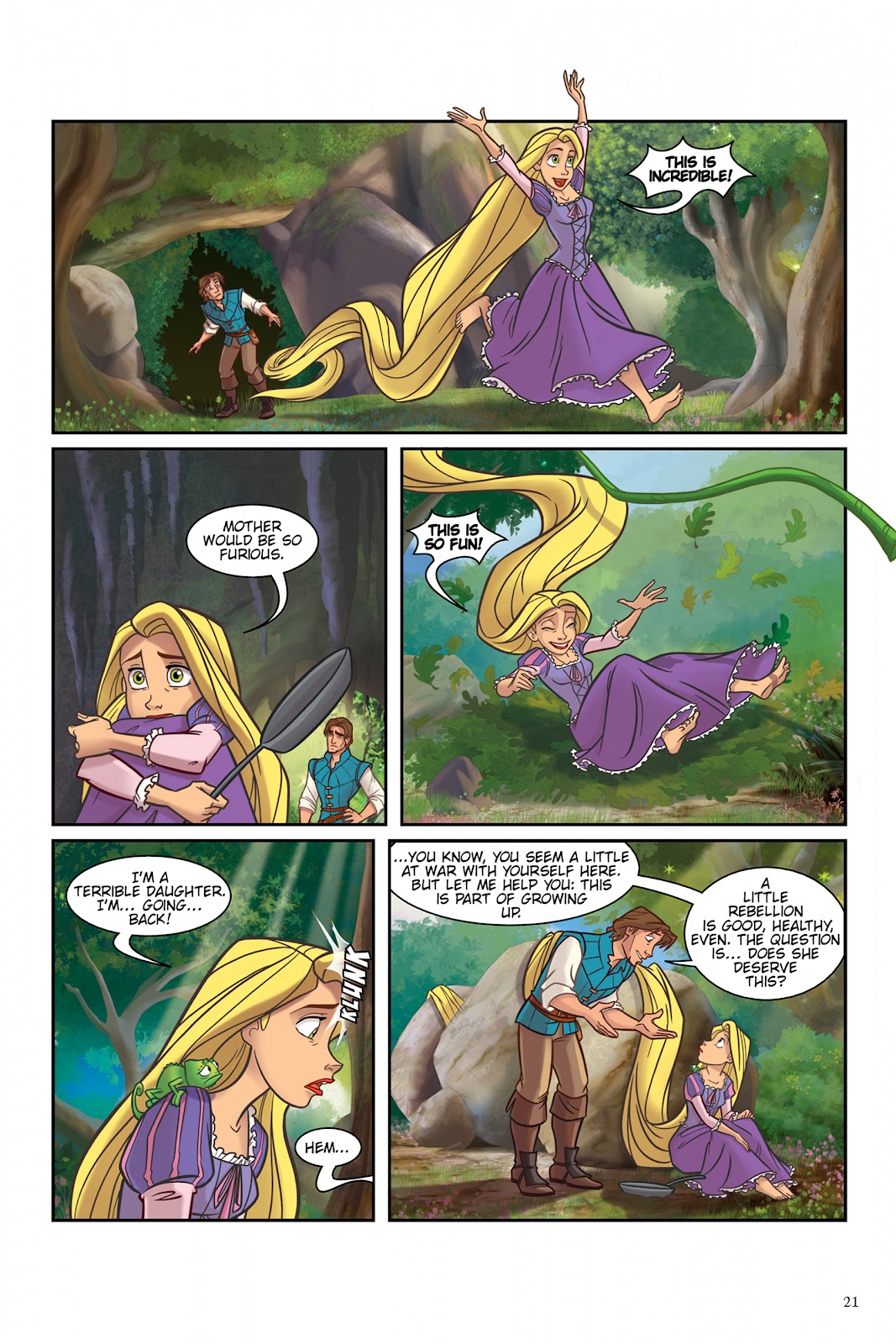Disney Tangled: The Story of the Movie in Comics issue Full - Page 23