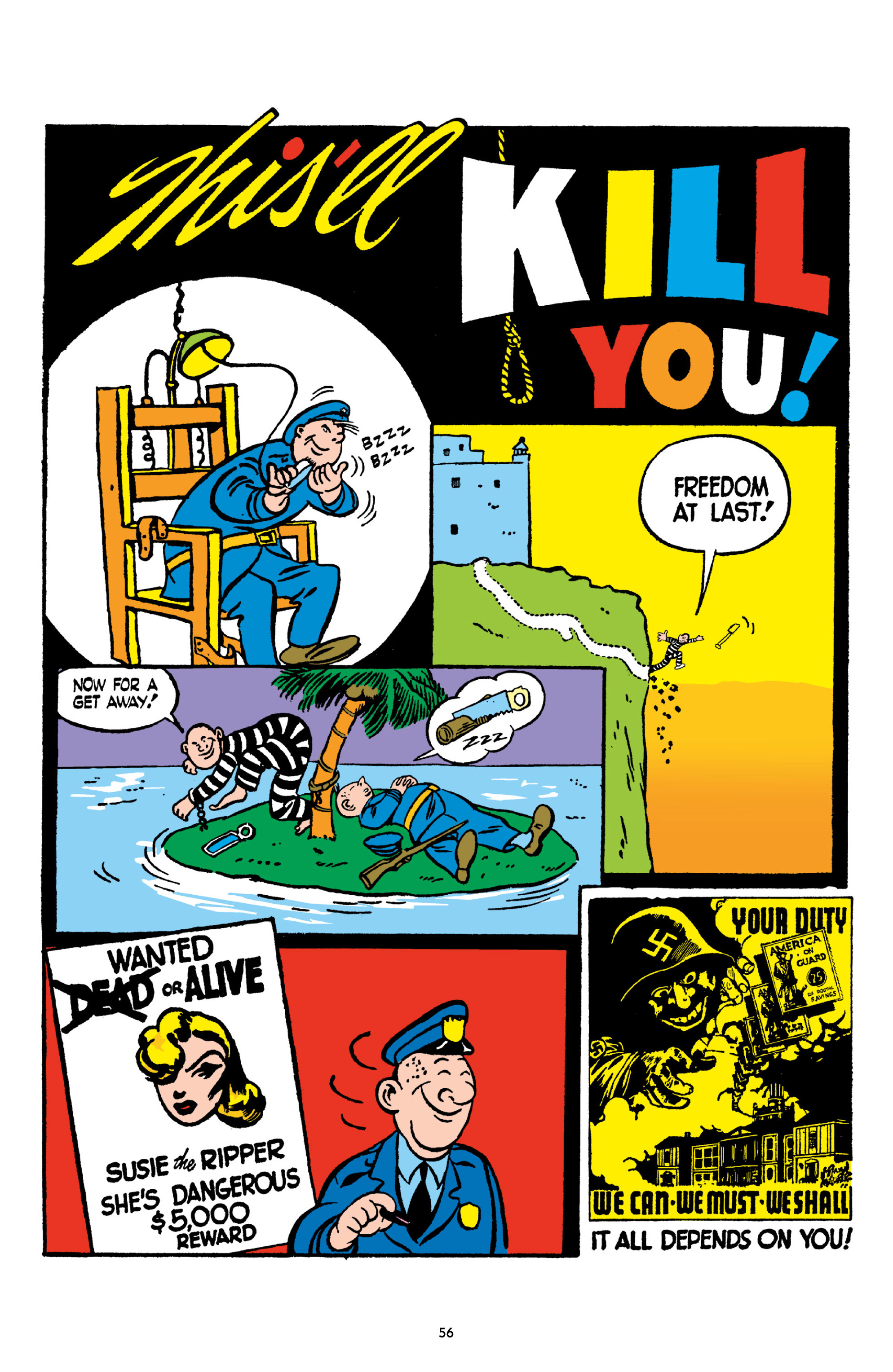 Read online Crime Does Not Pay Archives comic -  Issue # TPB 2 (Part 1) - 56