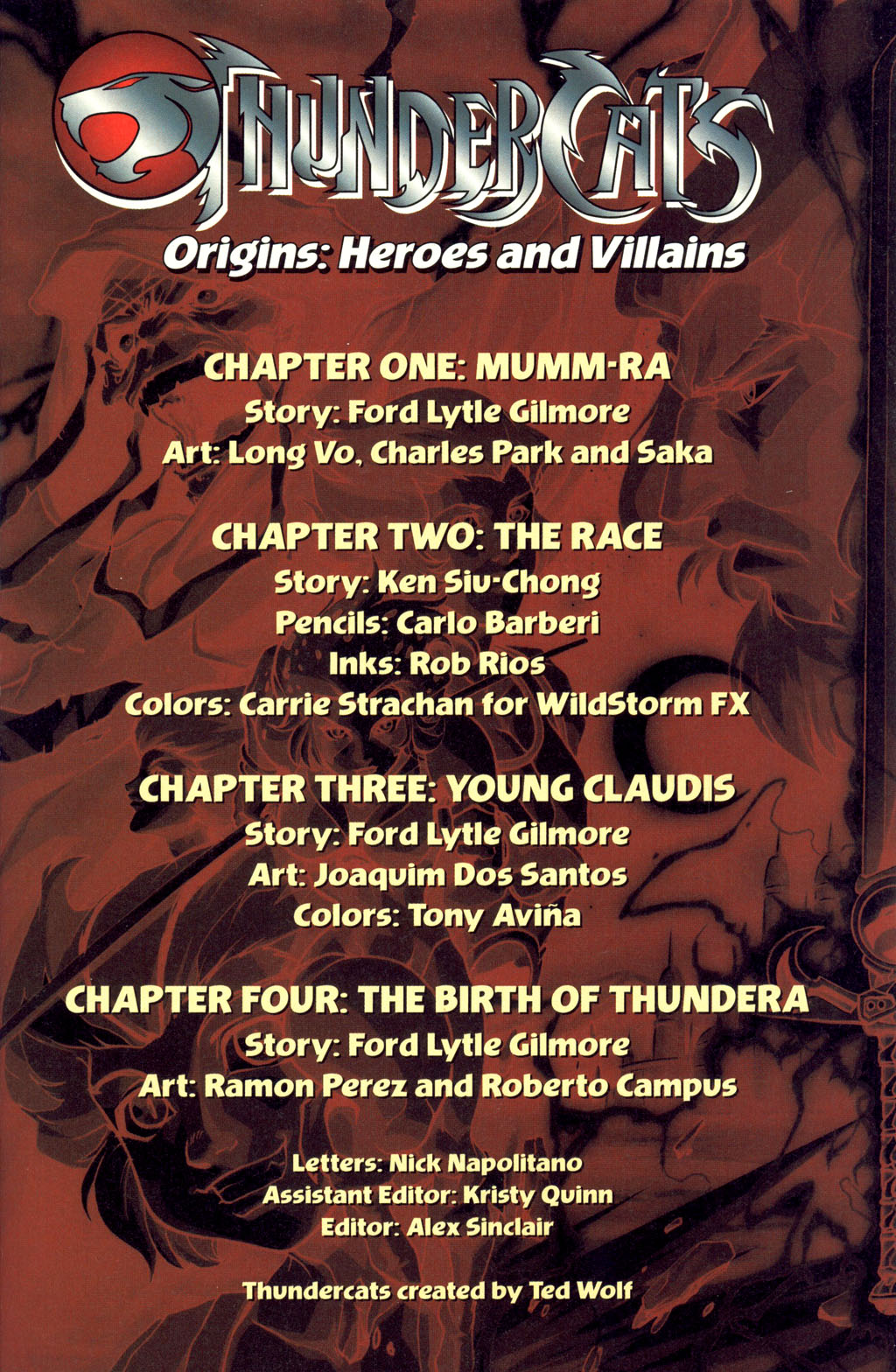 Read online ThunderCats: Origins - Heroes & Villains comic -  Issue # Full - 2
