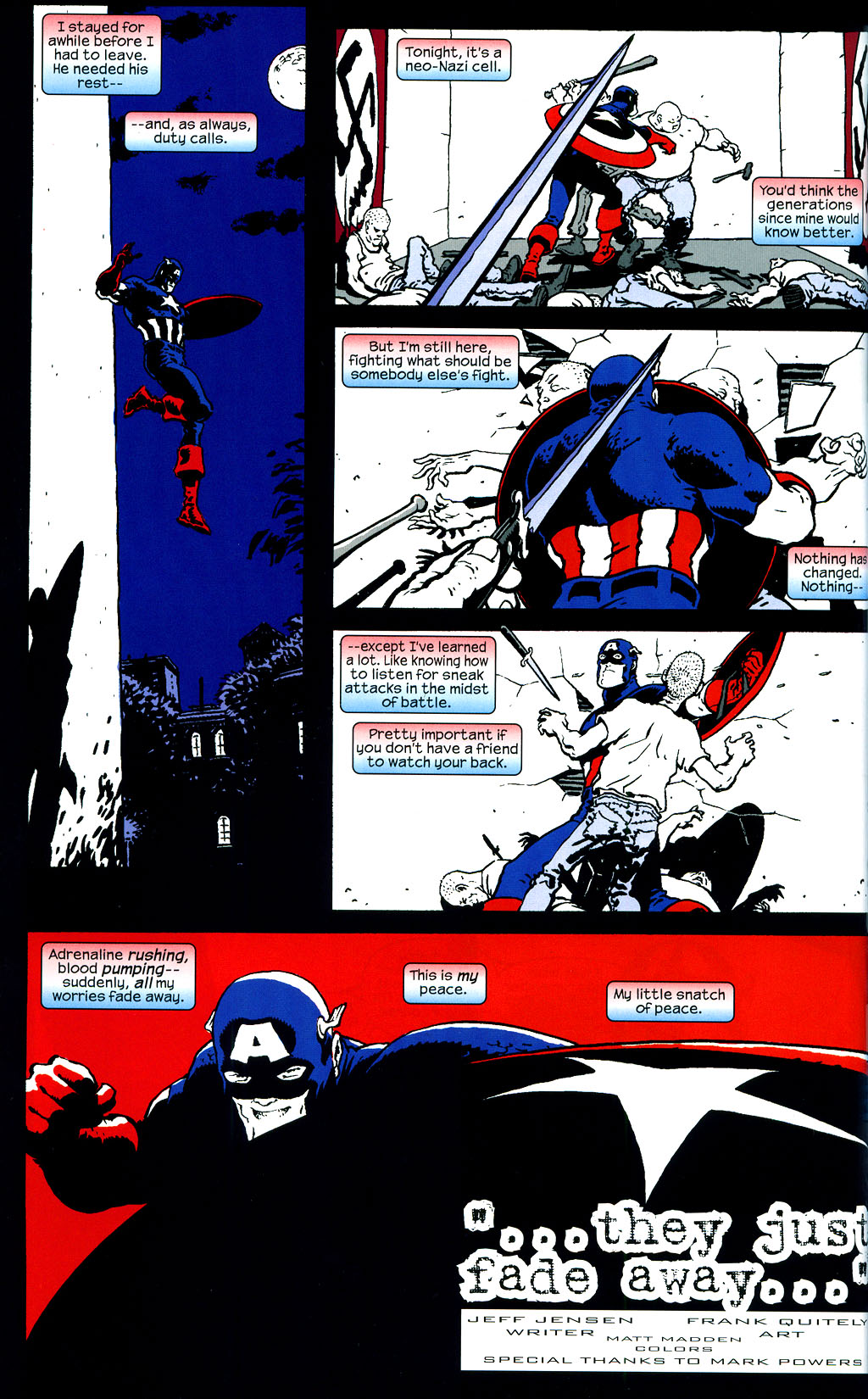 Read online Captain America: Red, White & Blue comic -  Issue # TPB - 46
