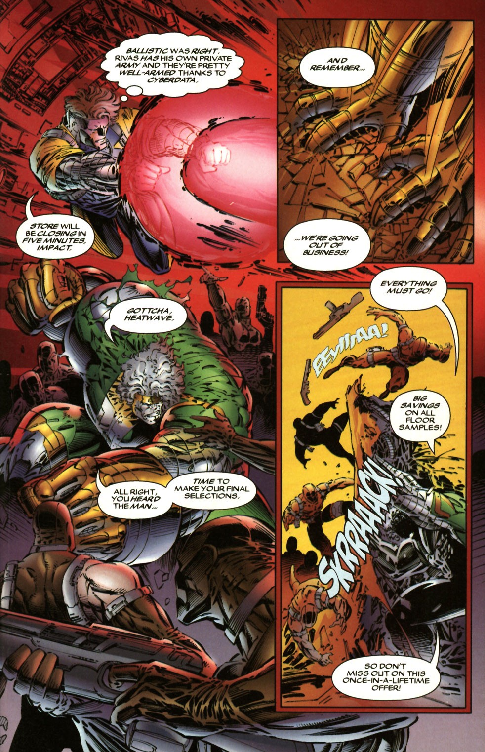Read online Cyberforce (1993) comic -  Issue #6 - 20