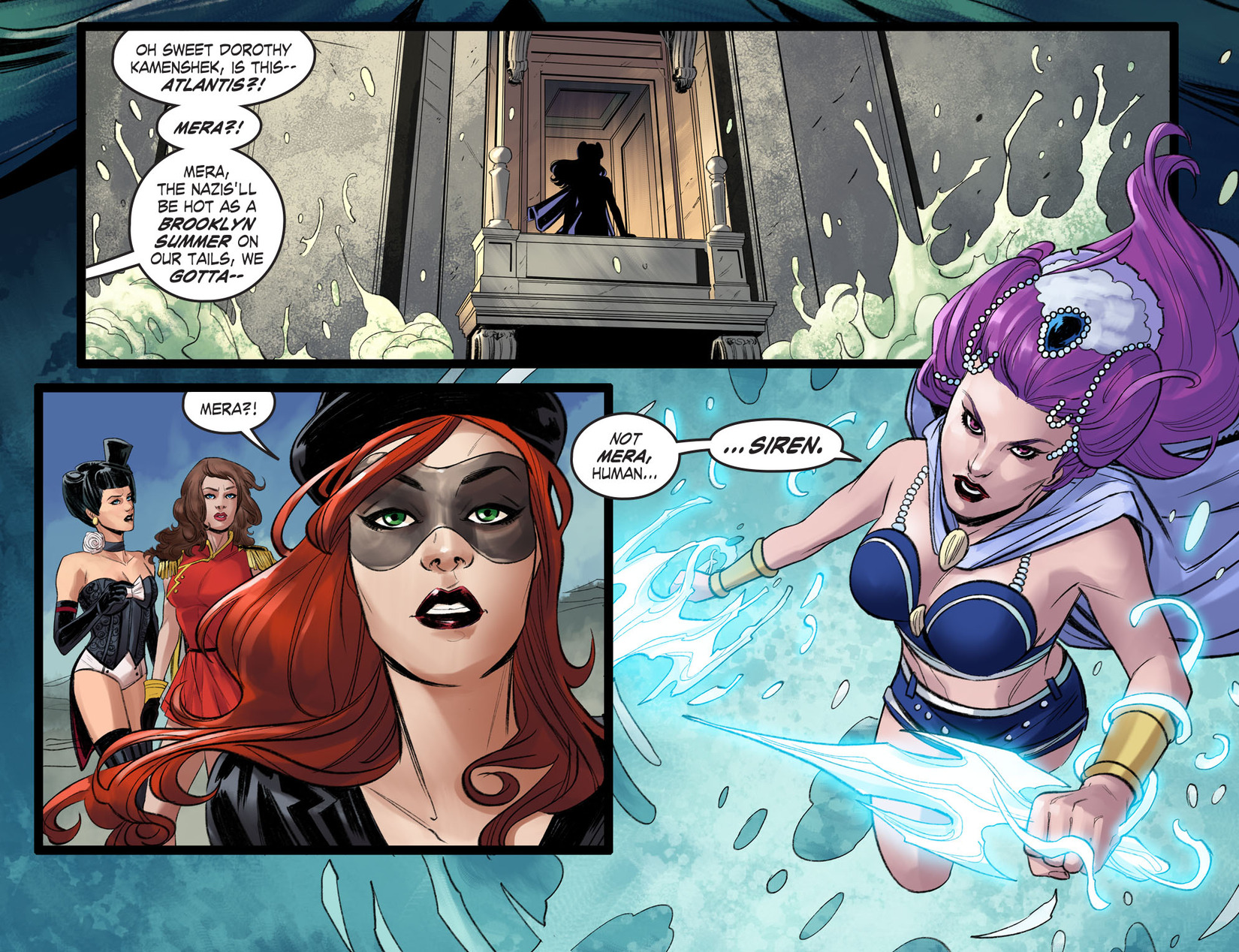 Read online DC Comics: Bombshells comic -  Issue #52 - 6