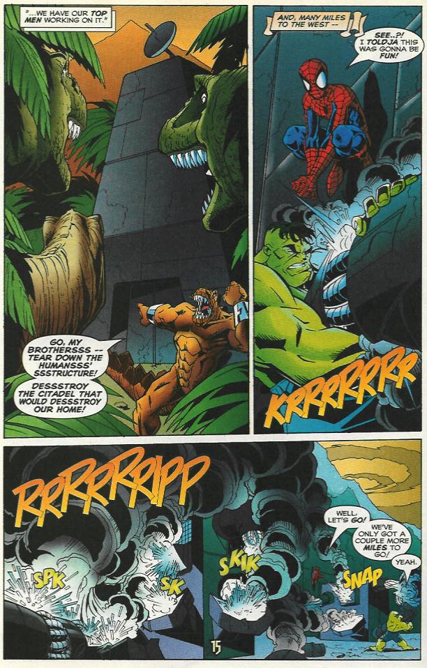 Read online The Sensational Spider-Man (1996) comic -  Issue #15 - 15