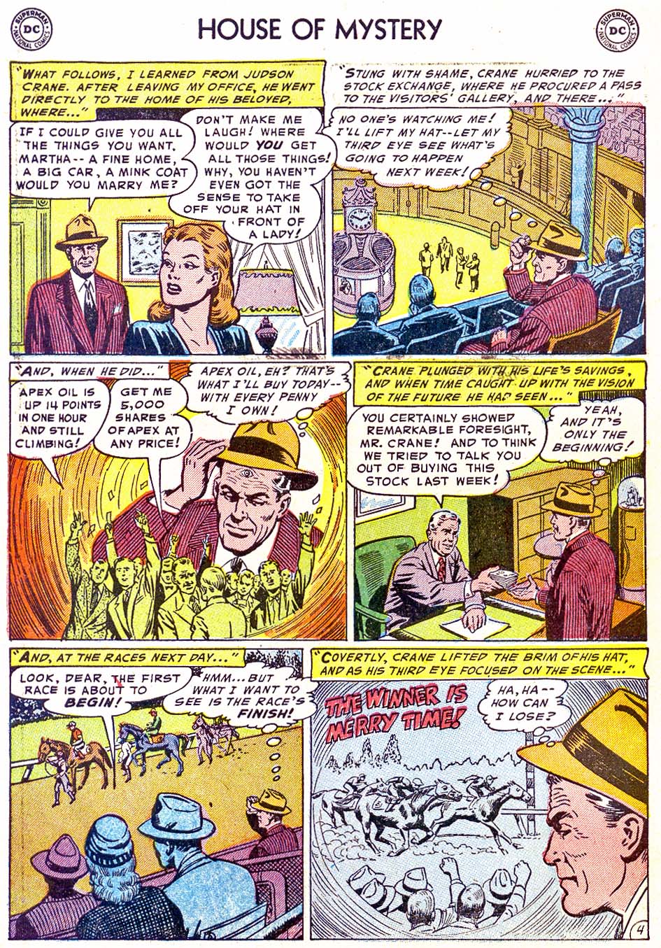Read online House of Mystery (1951) comic -  Issue #25 - 6