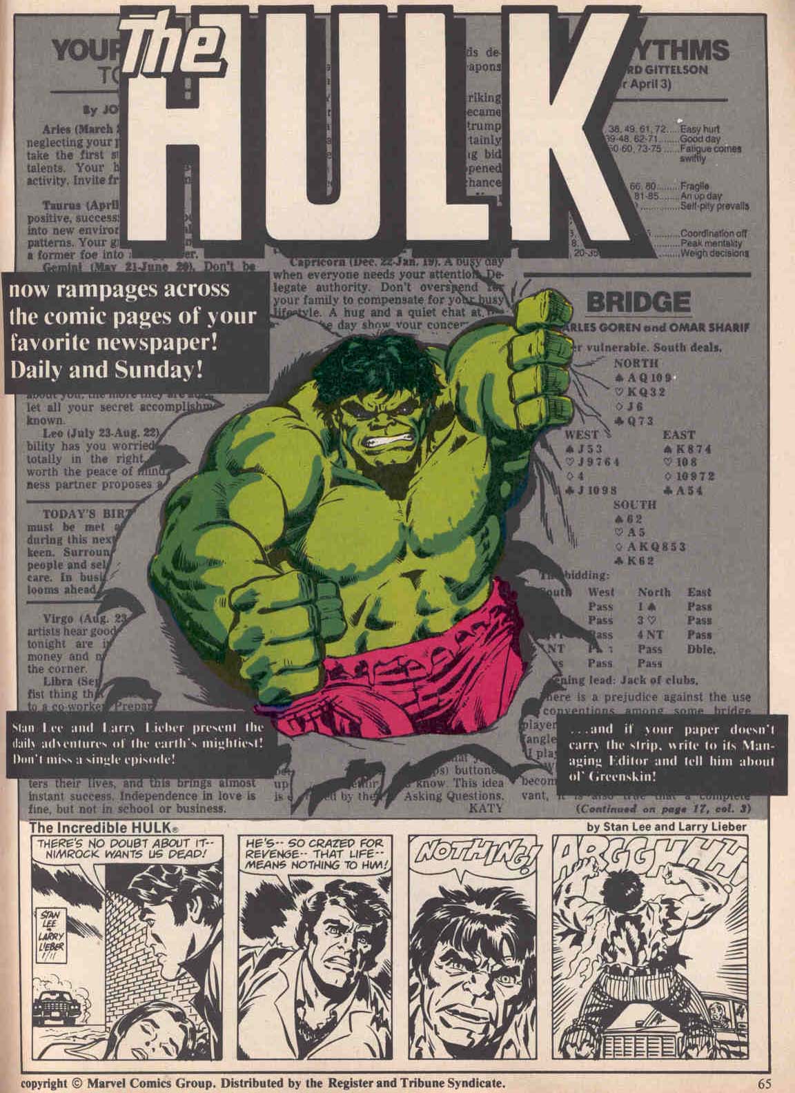 Read online Hulk (1978) comic -  Issue #16 - 67