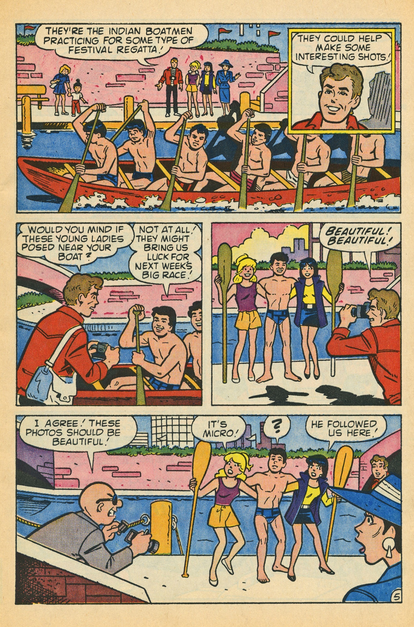Read online Archie Giant Series Magazine comic -  Issue #595 - 7