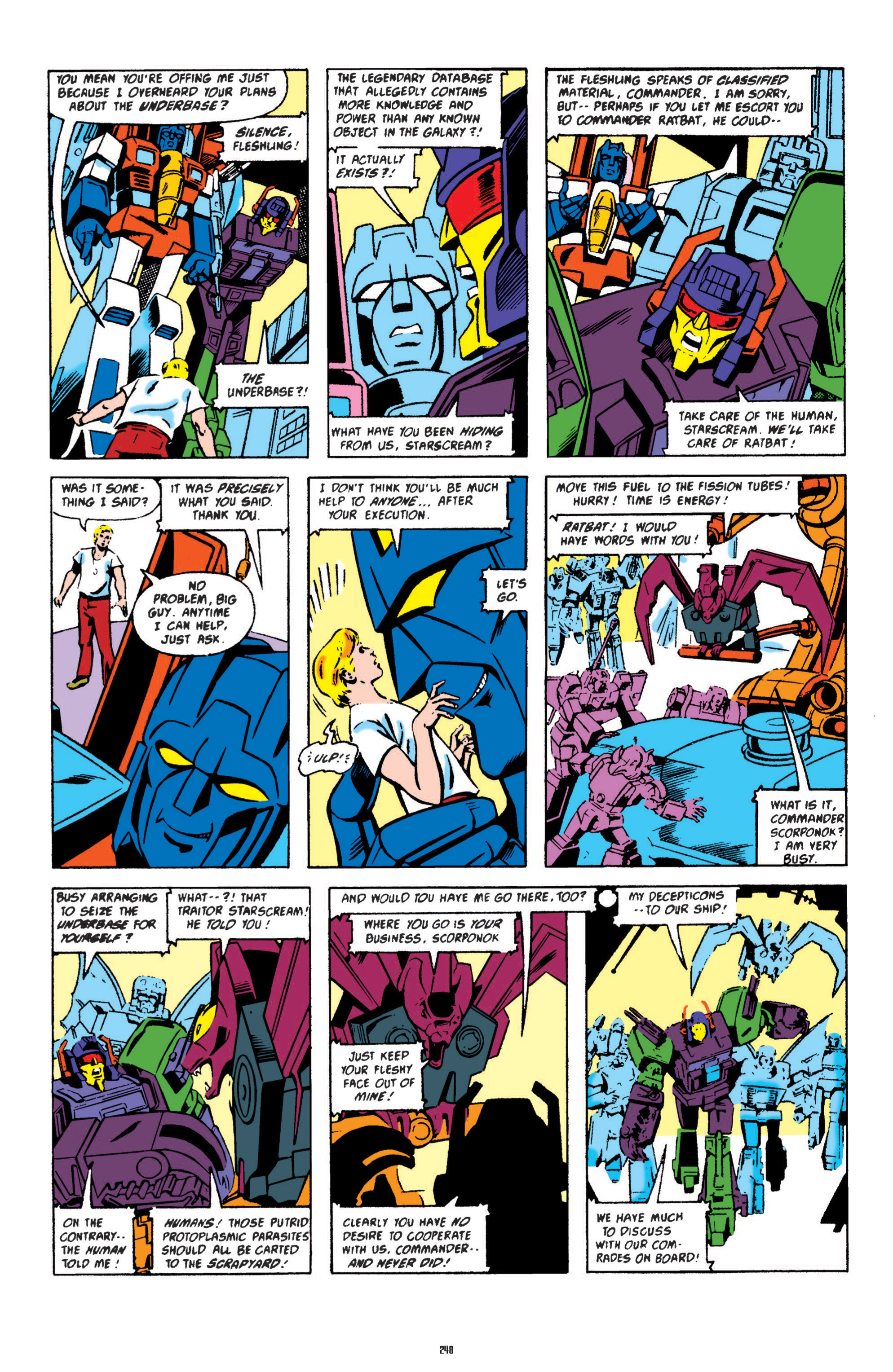 Read online The Transformers Classics comic -  Issue # TPB 4 - 249