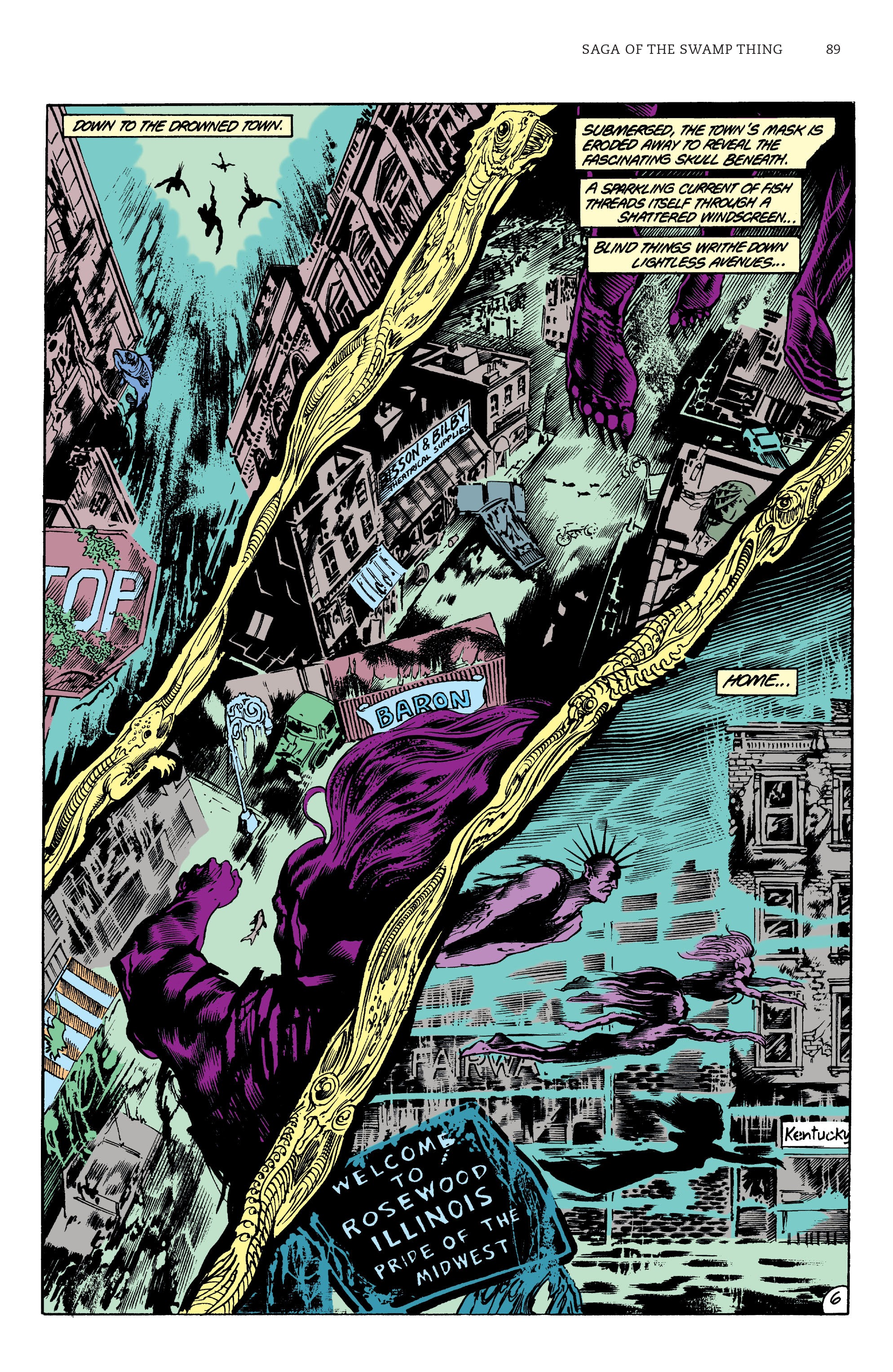 Read online Saga of the Swamp Thing comic -  Issue # TPB 3 (Part 1) - 89