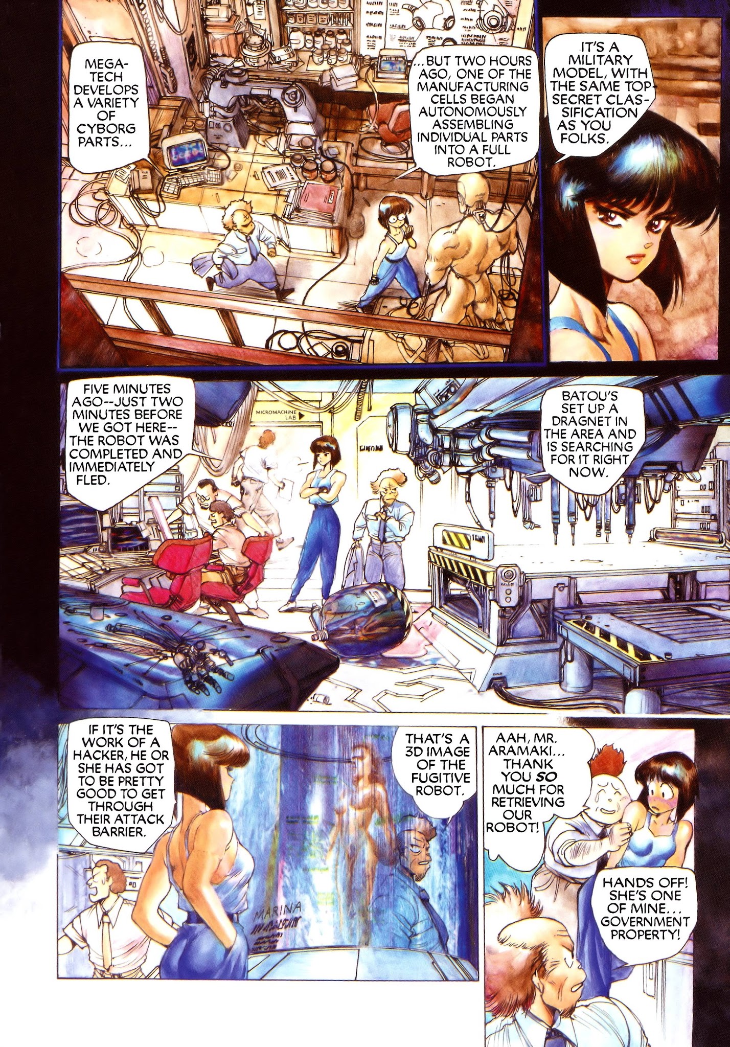 Read online Ghost in the Shell comic -  Issue # TPB 2 - 59