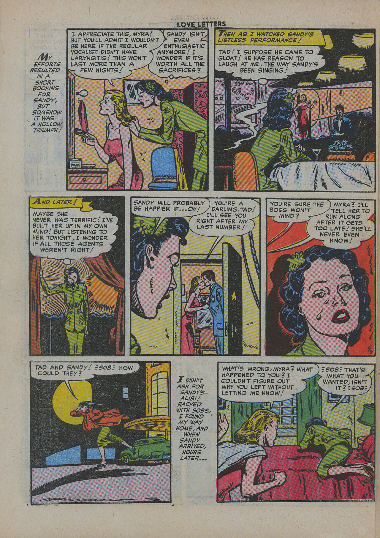 Read online Love Letters comic -  Issue #25 - 30