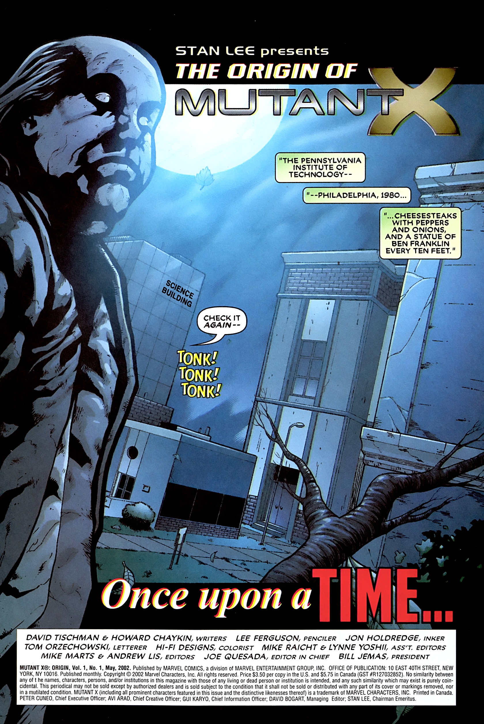 Read online Mutant X: Origin comic -  Issue # Full - 2