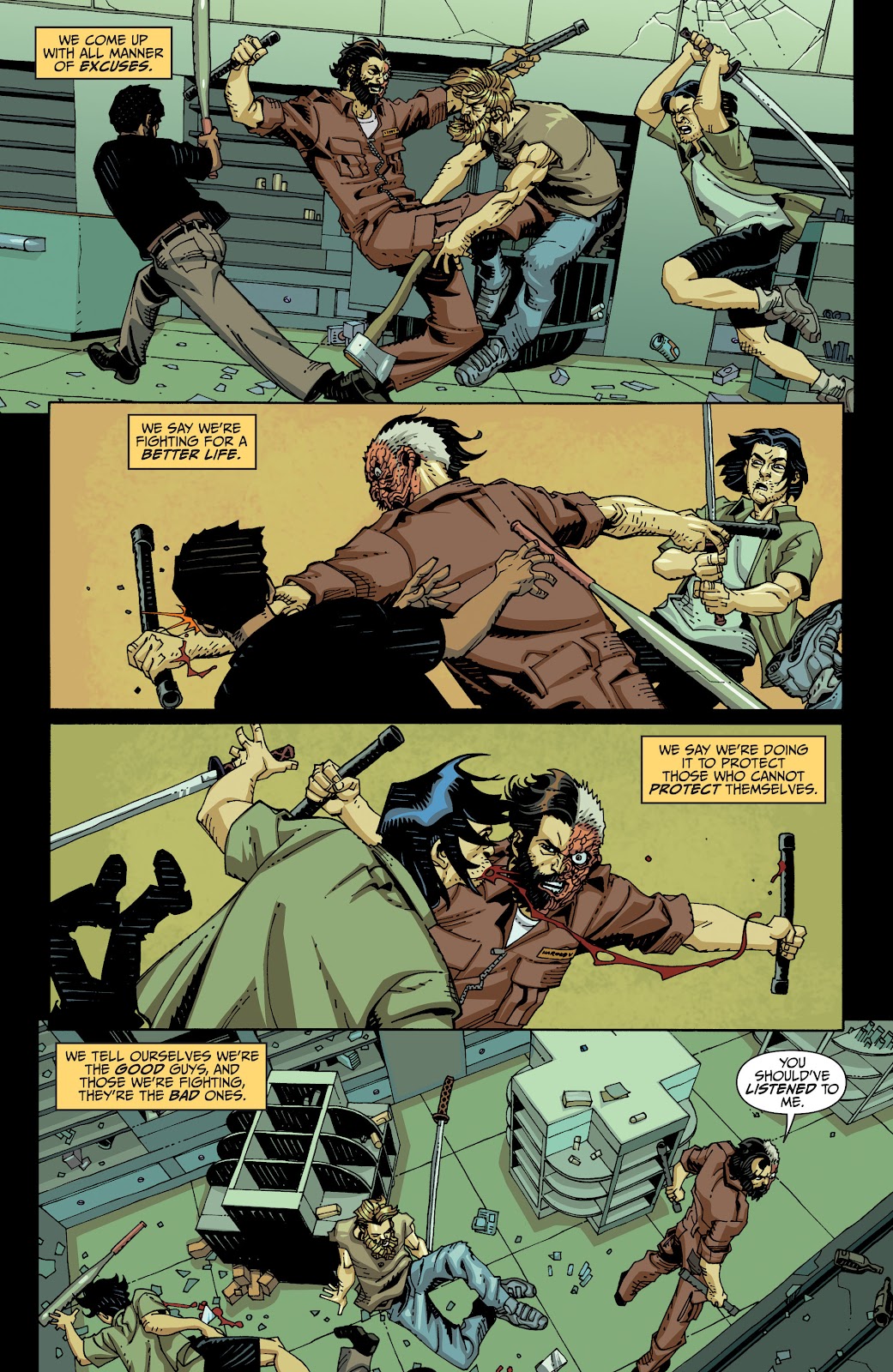 Convergence The Question issue 1 - Page 5