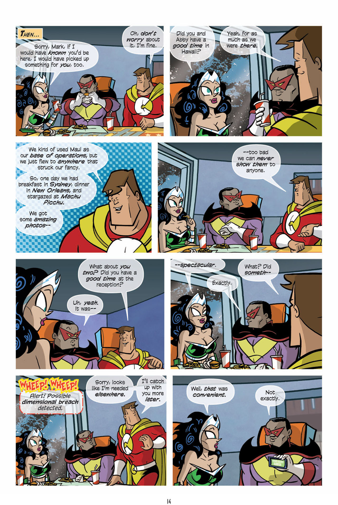 Read online Love and Capes comic -  Issue #13 - 10