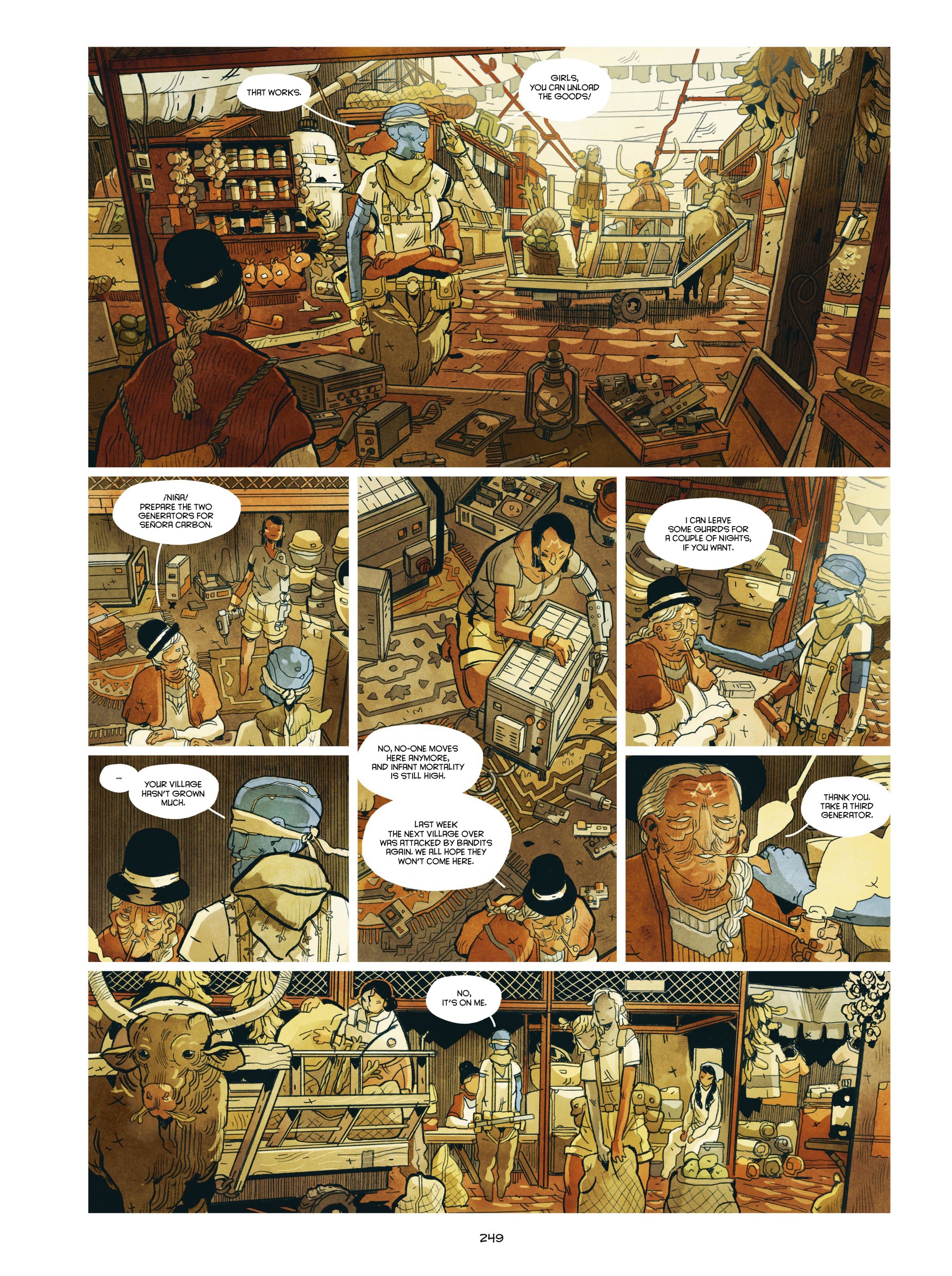 Read online Carbon & Silicon (2020) comic -  Issue # TPB (Part 3) - 49