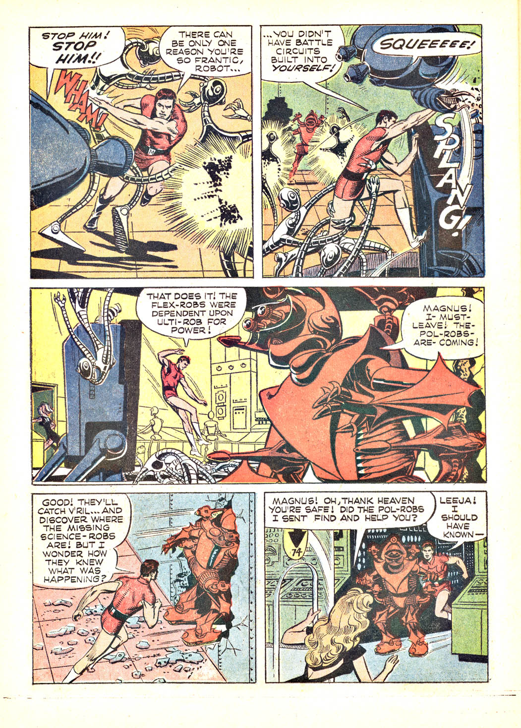 Read online Magnus, Robot Fighter 4000 AD comic -  Issue #18 - 22