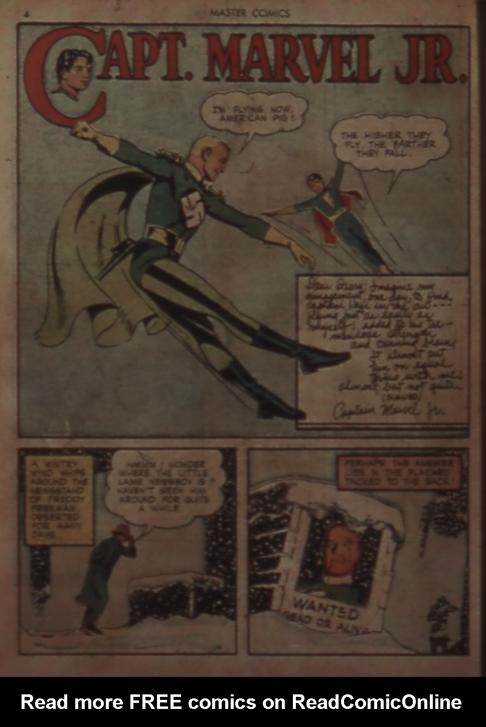 Read online Master Comics comic -  Issue #34 - 4
