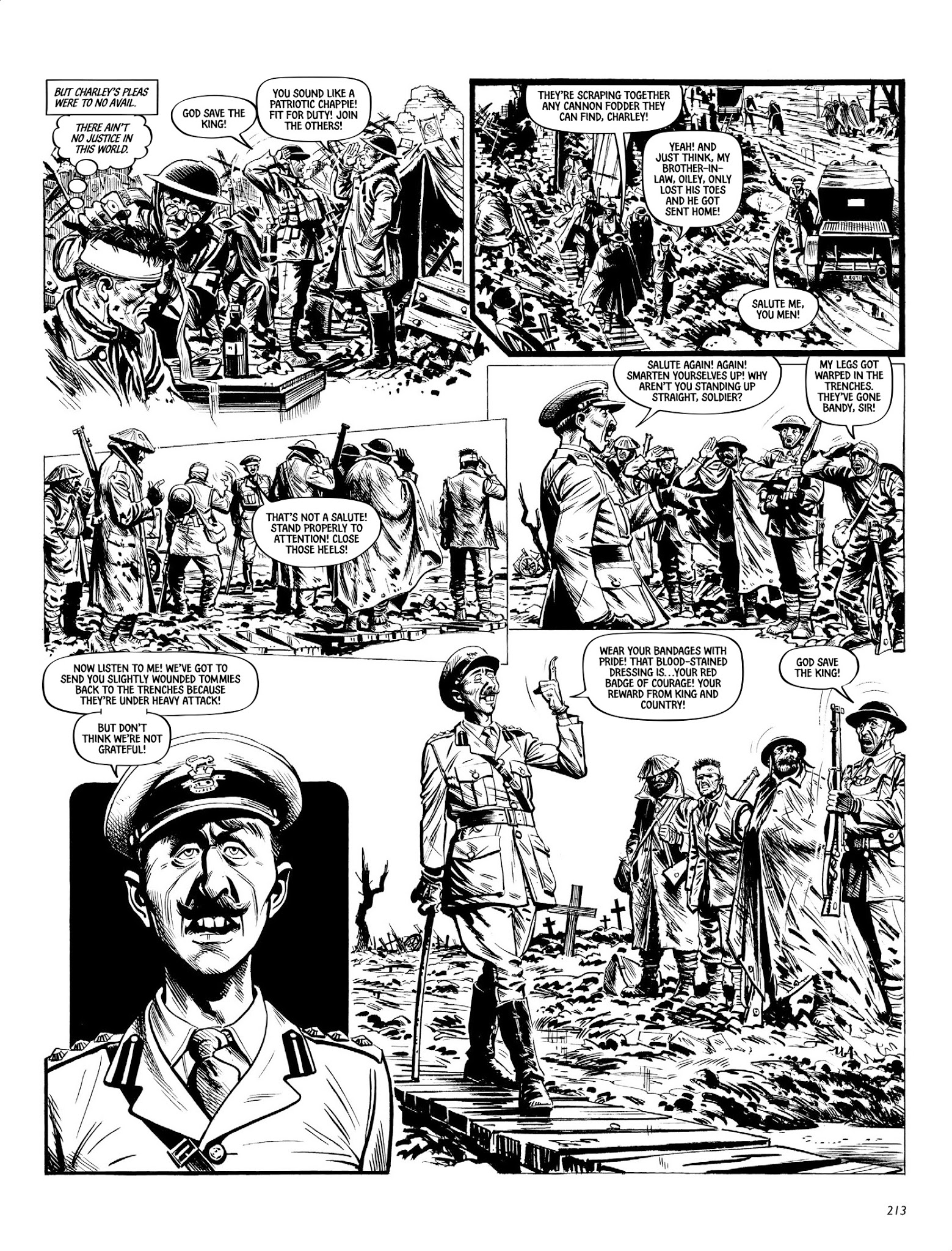 Read online Charley's War: The Definitive Collection comic -  Issue # TPB - 213