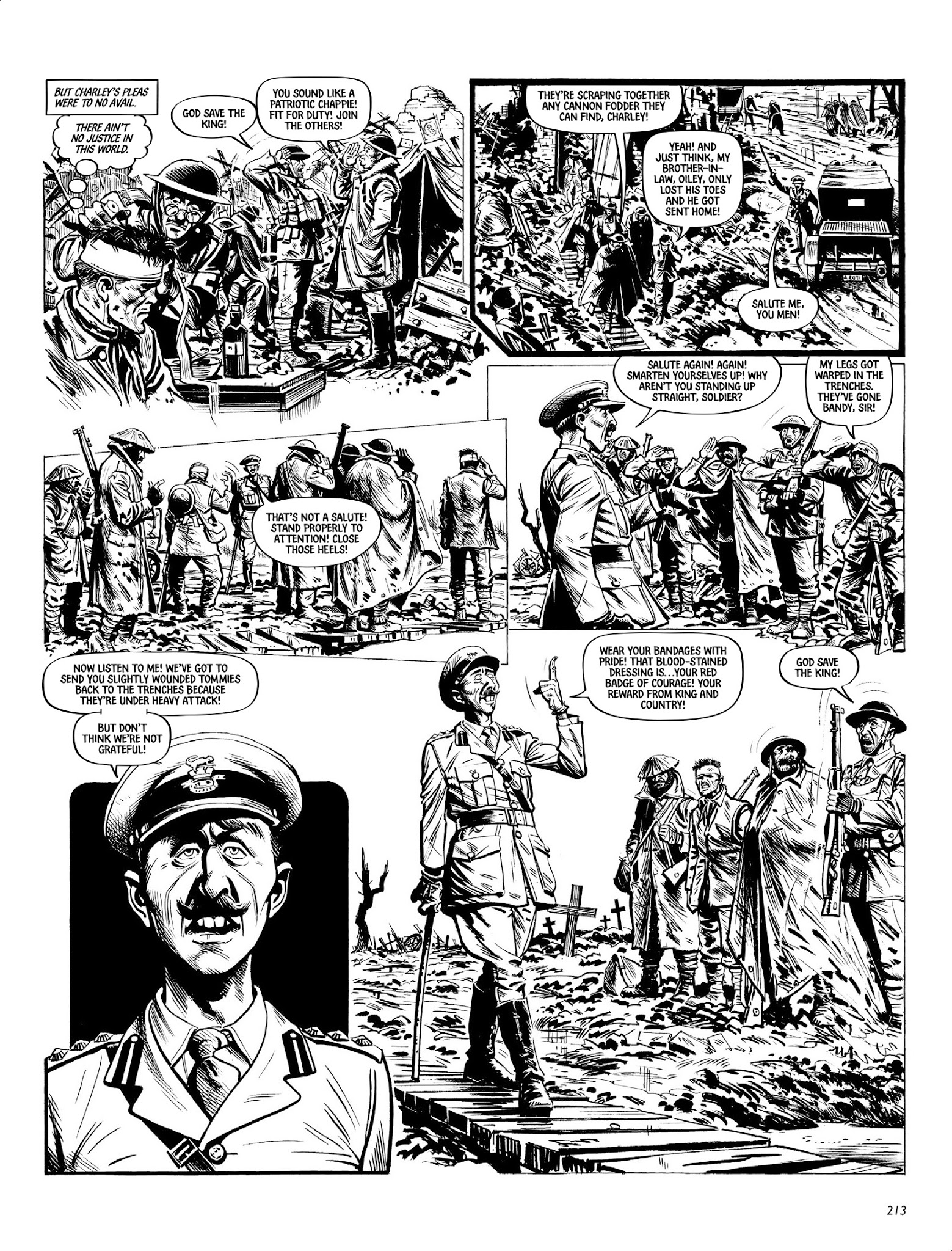 Read online Charley's War: The Definitive Collection comic -  Issue # TPB - 213
