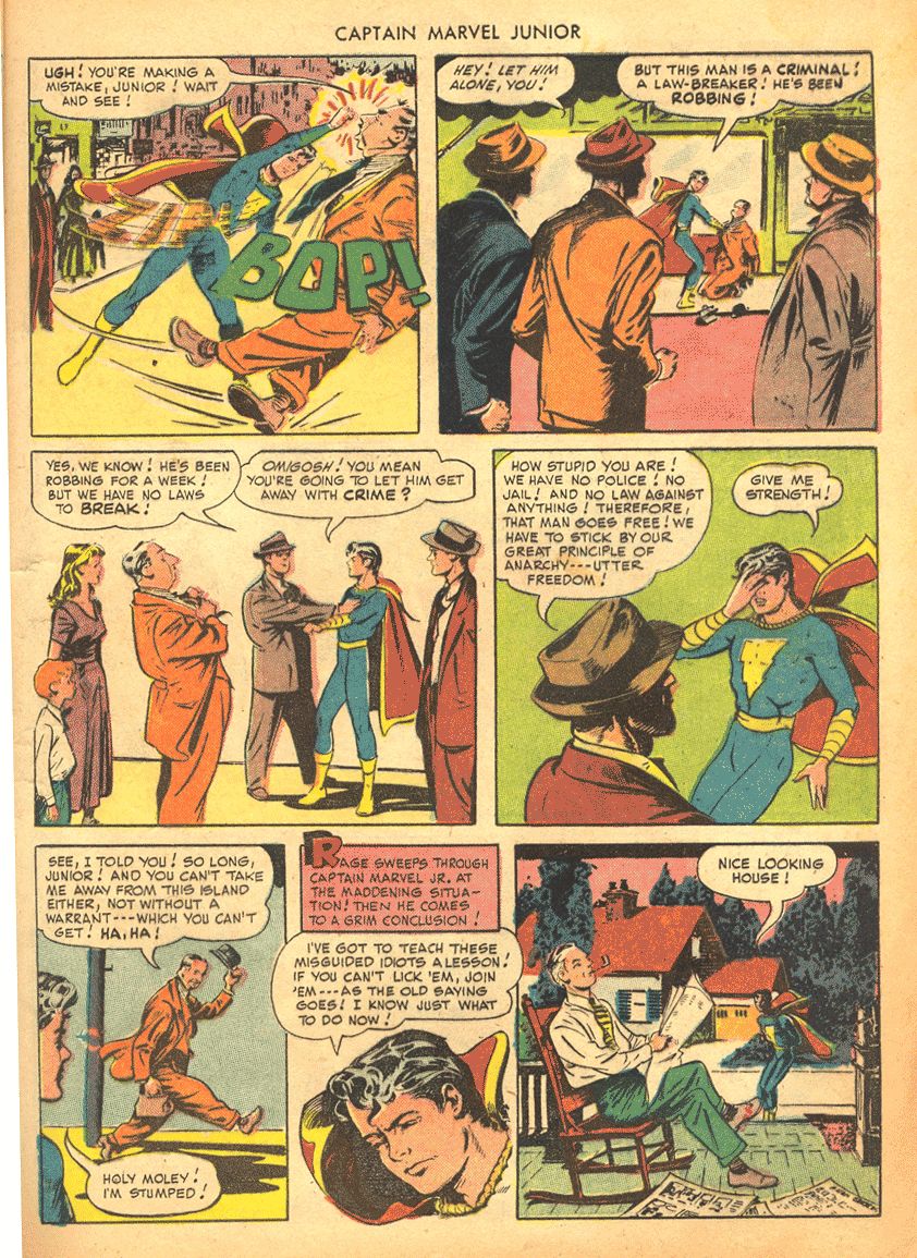Read online Captain Marvel, Jr. comic -  Issue #79 - 8
