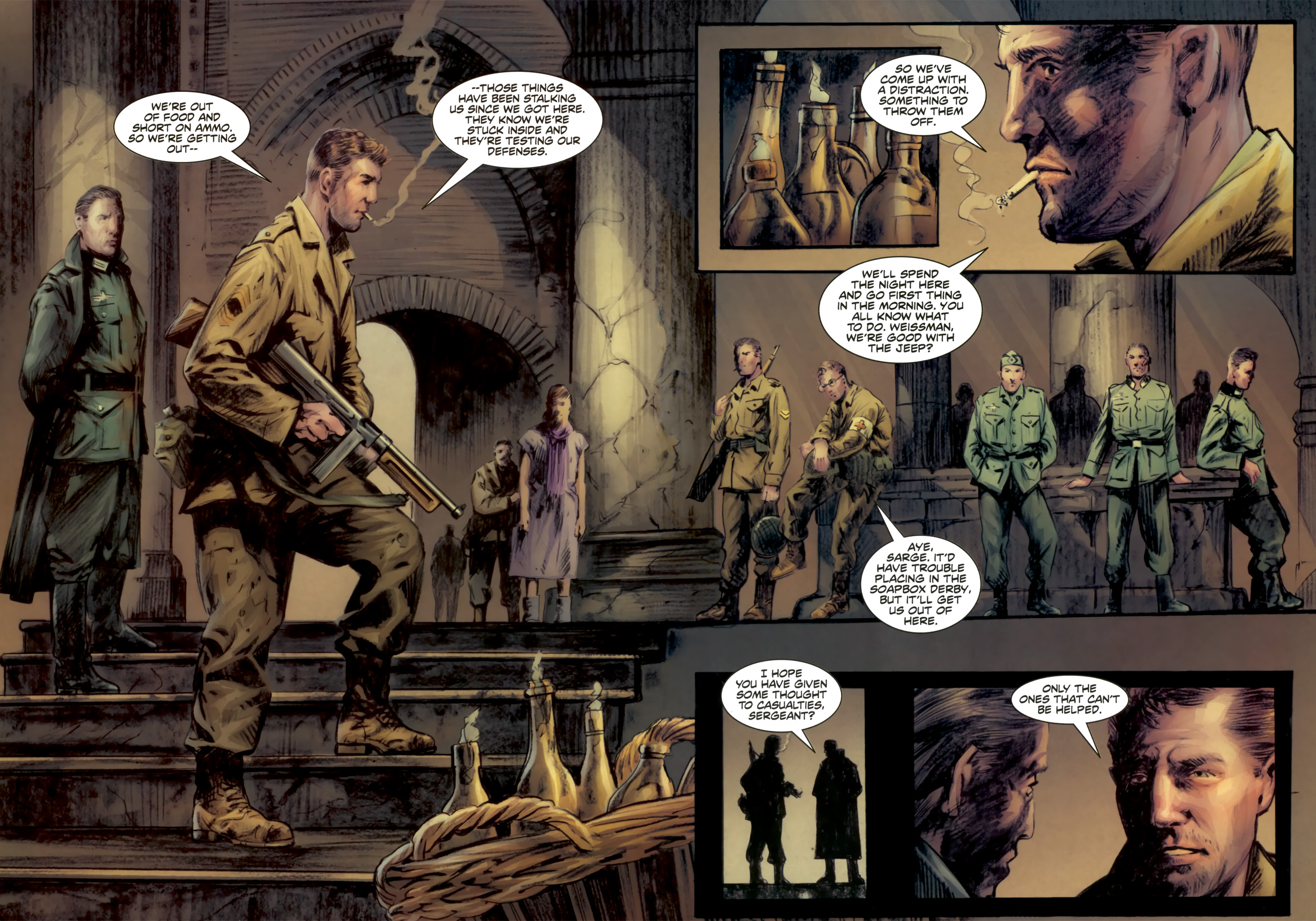 Read online Iron Siege comic -  Issue #3 - 4