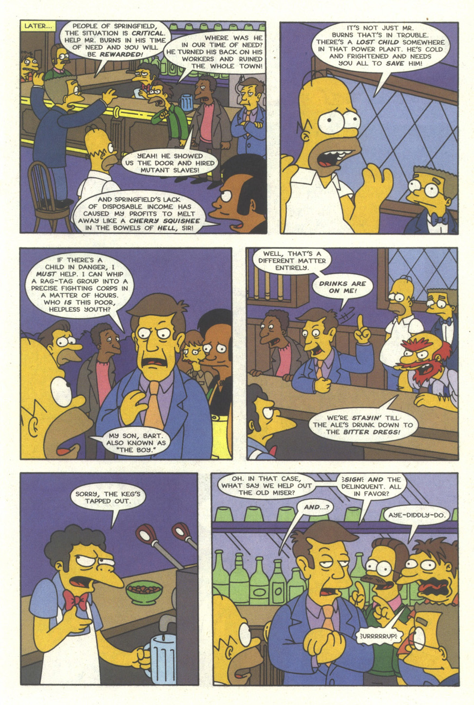 Read online Simpsons Comics comic -  Issue #30 - 14