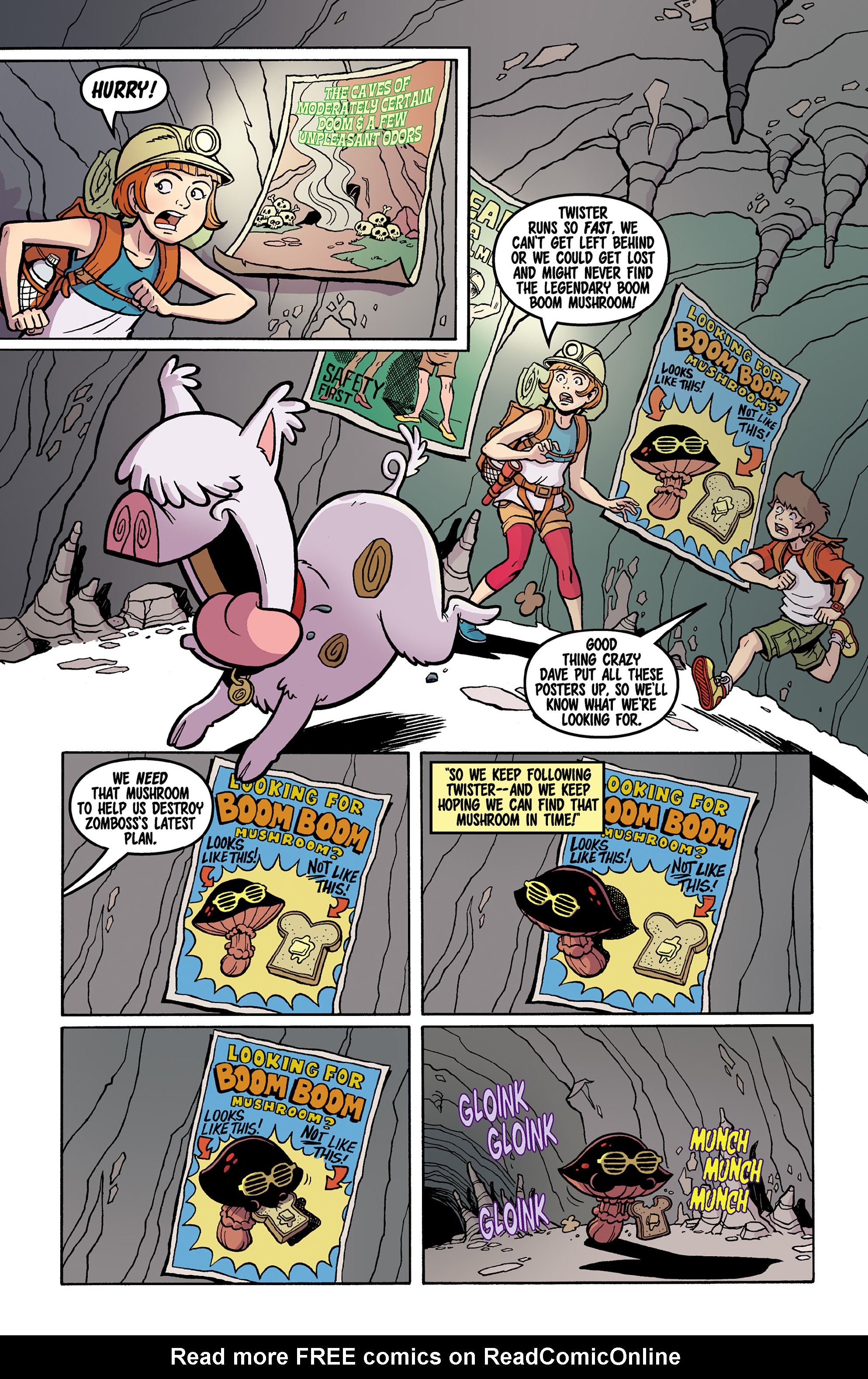 Read online Plants vs. Zombies: Boom Boom Mushroom comic -  Issue #11 - 3