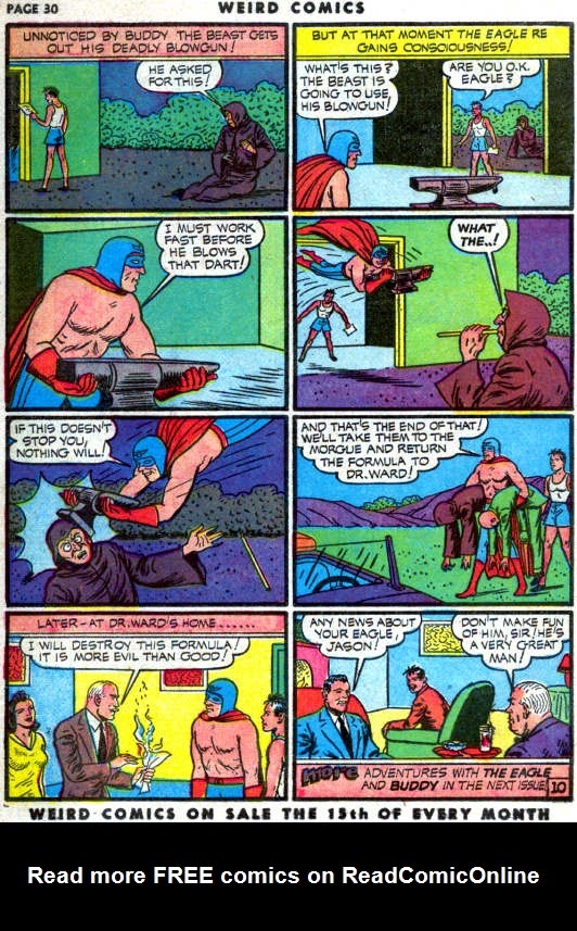 Read online Weird Comics comic -  Issue #15 - 23