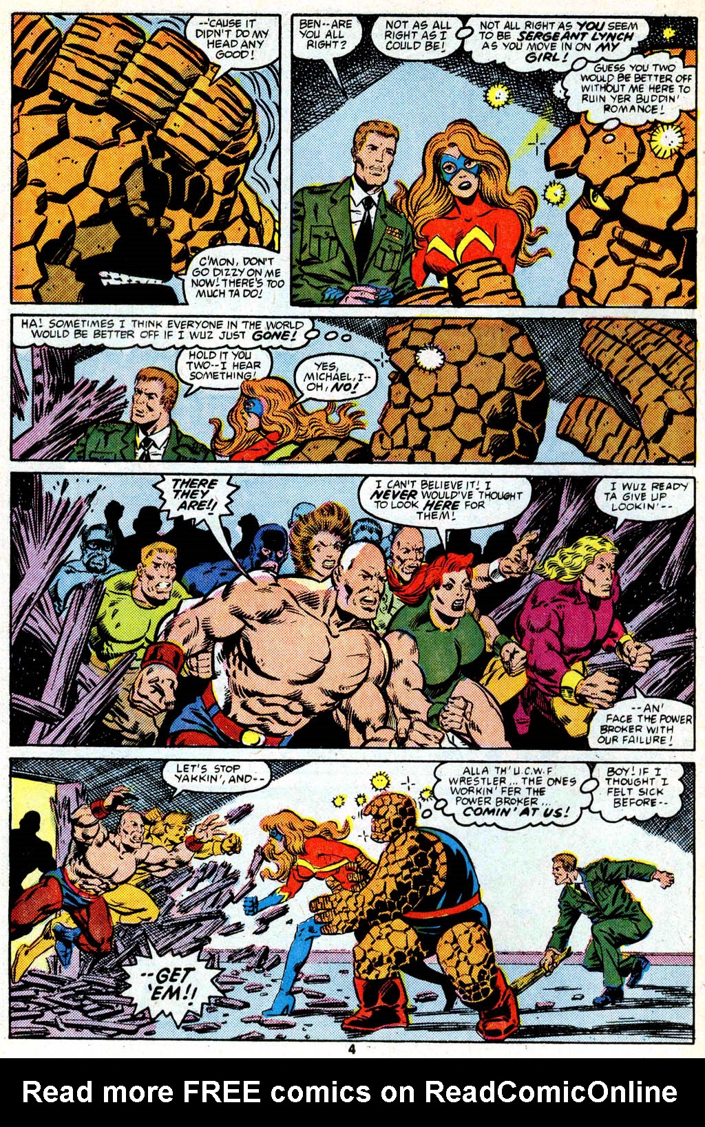 Read online The Thing comic -  Issue #36 - 5