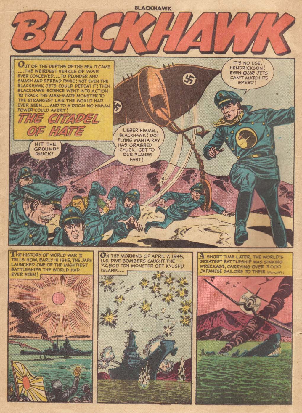 Read online Blackhawk (1957) comic -  Issue #100 - 18