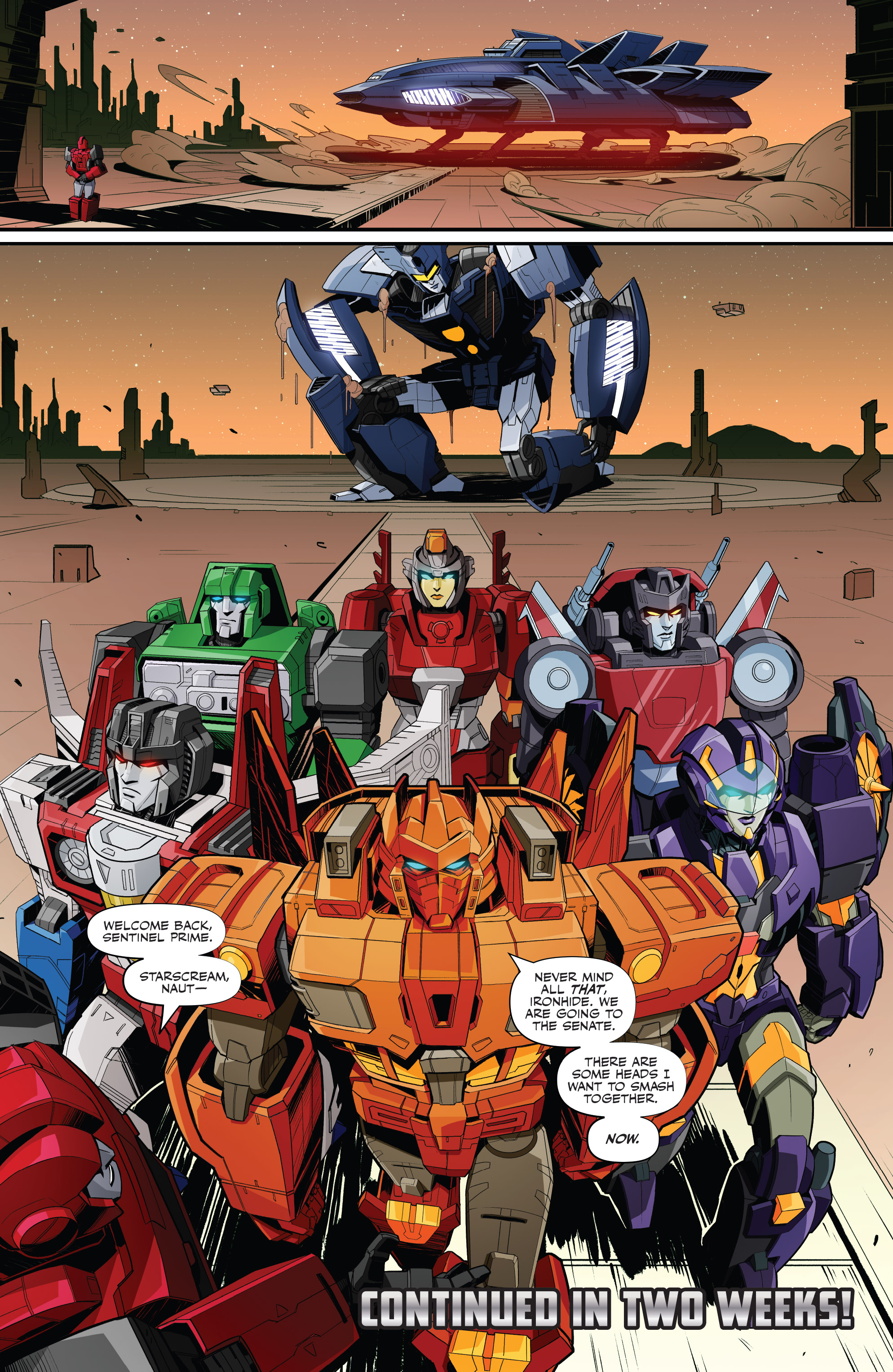 Read online Transformers (2019) comic -  Issue #10 - 24