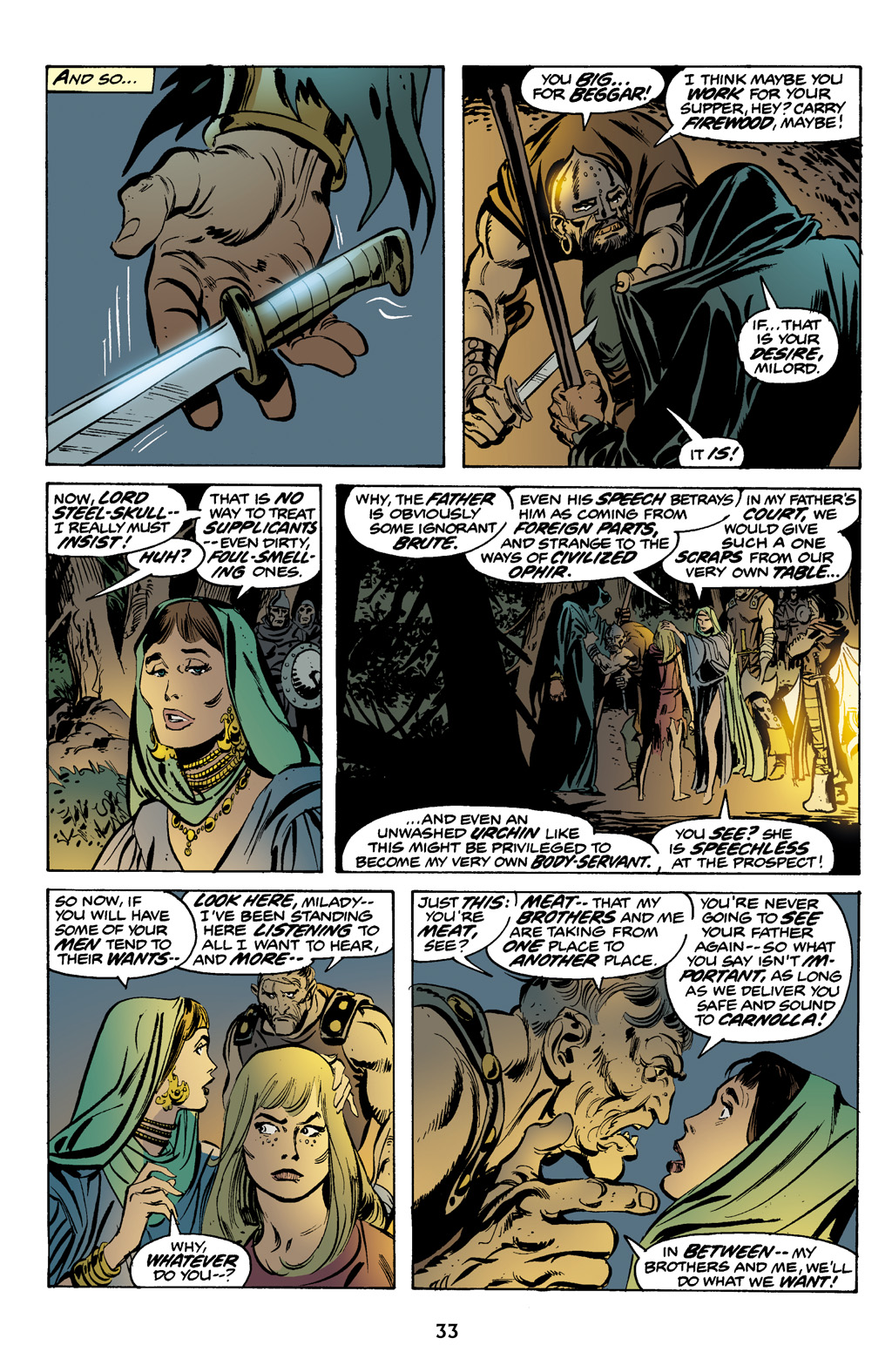 Read online The Chronicles of Conan comic -  Issue # TPB 8 (Part 1) - 33