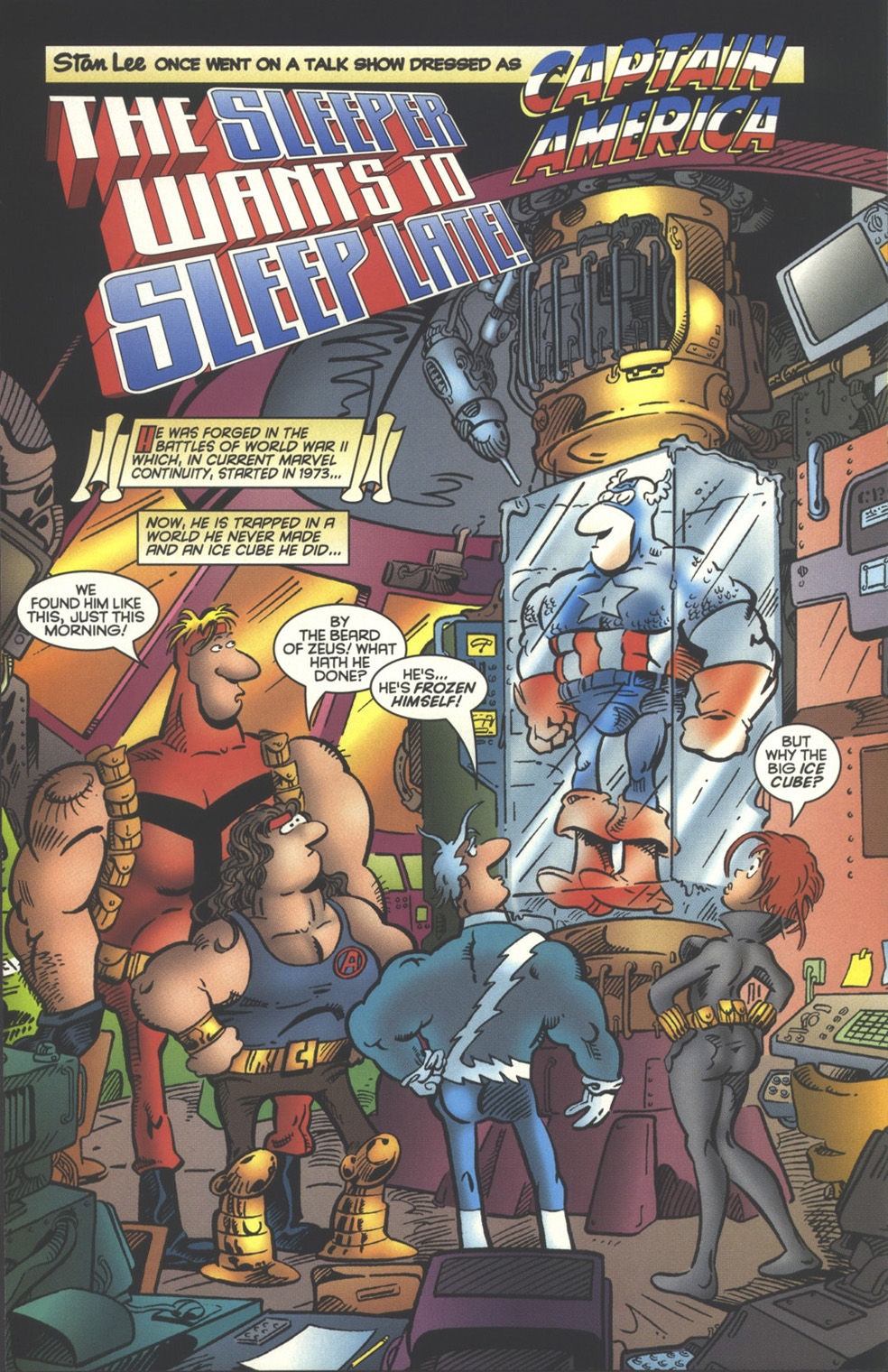 Read online Sergio Aragonés Massacres Marvel comic -  Issue # Full - 30