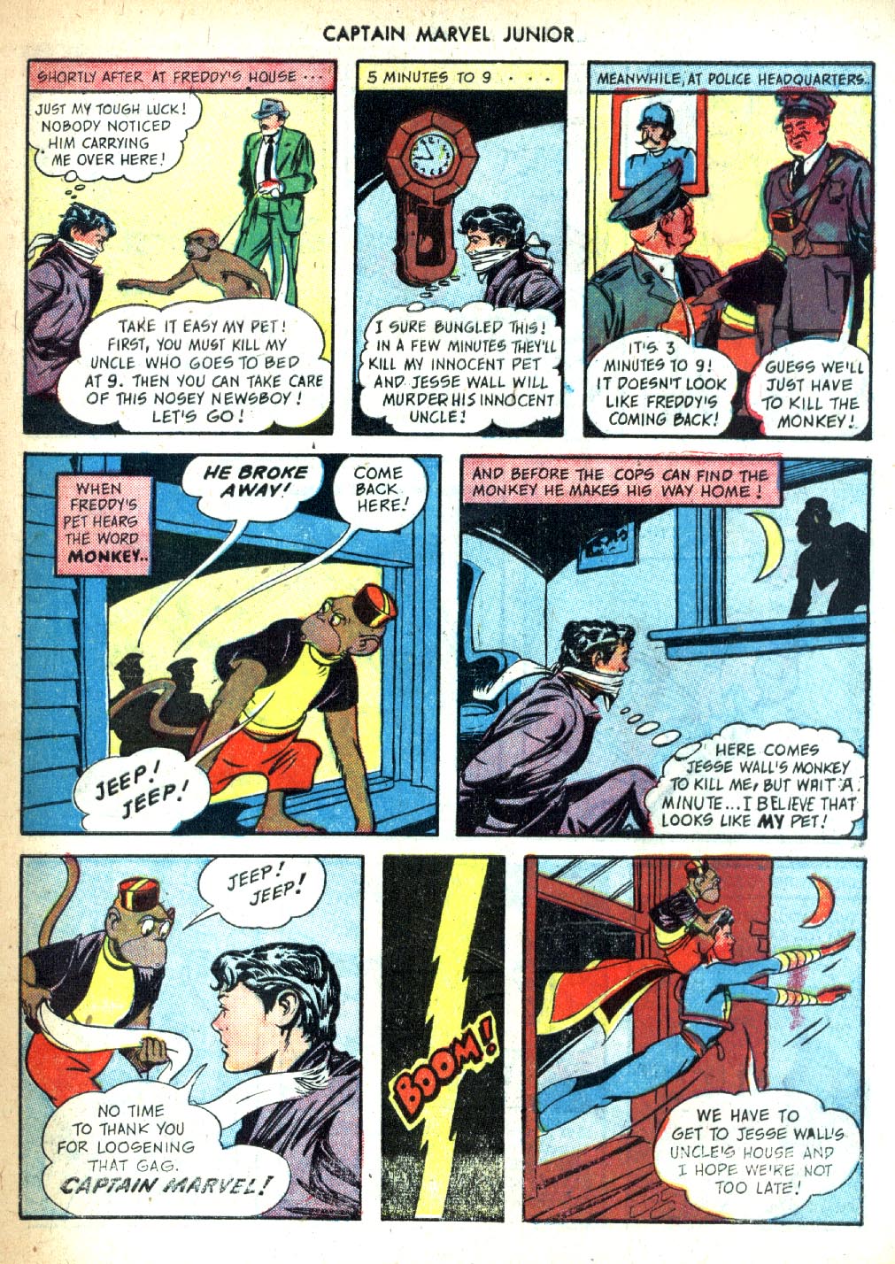 Read online Captain Marvel, Jr. comic -  Issue #36 - 32