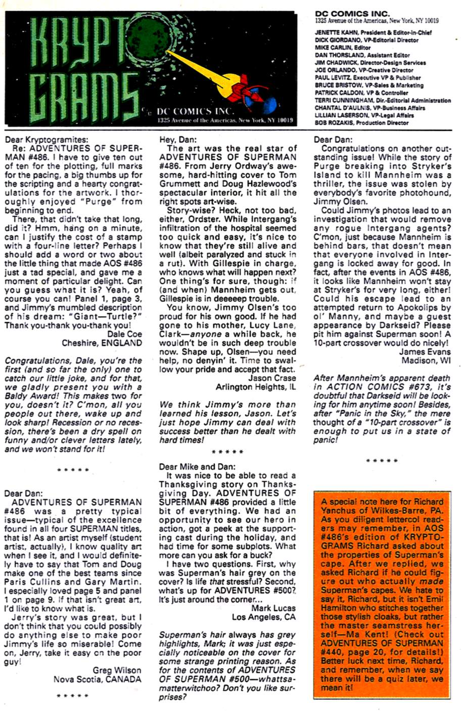 Read online Adventures of Superman (1987) comic -  Issue #490 - 24