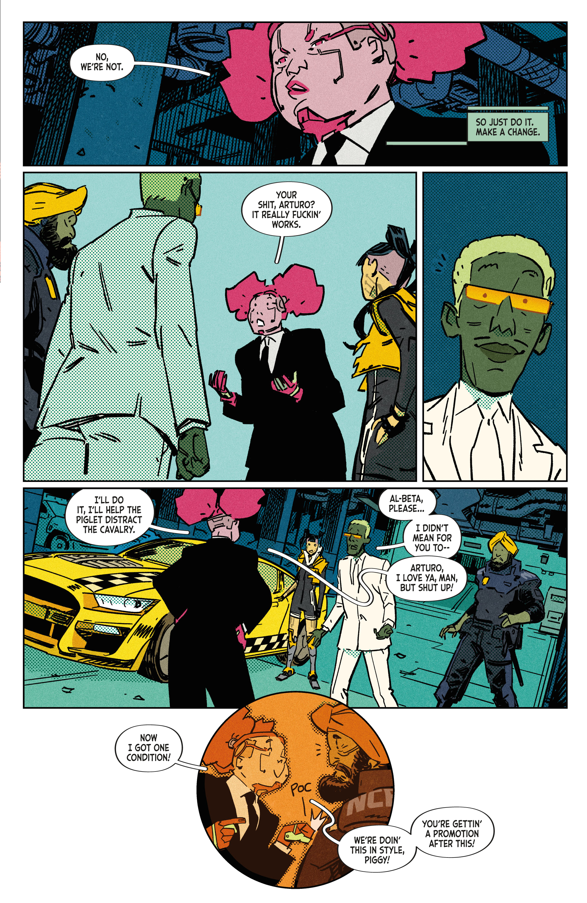 Read online Cyberpunk 2077: Blackout comic -  Issue #4 - 13