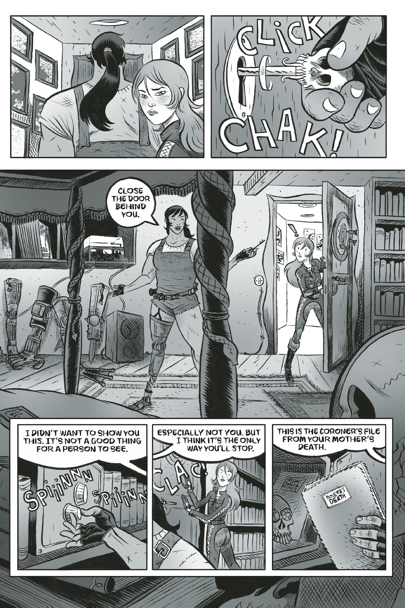 Read online Aurora West comic -  Issue # TPB 2 (Part 1) - 38