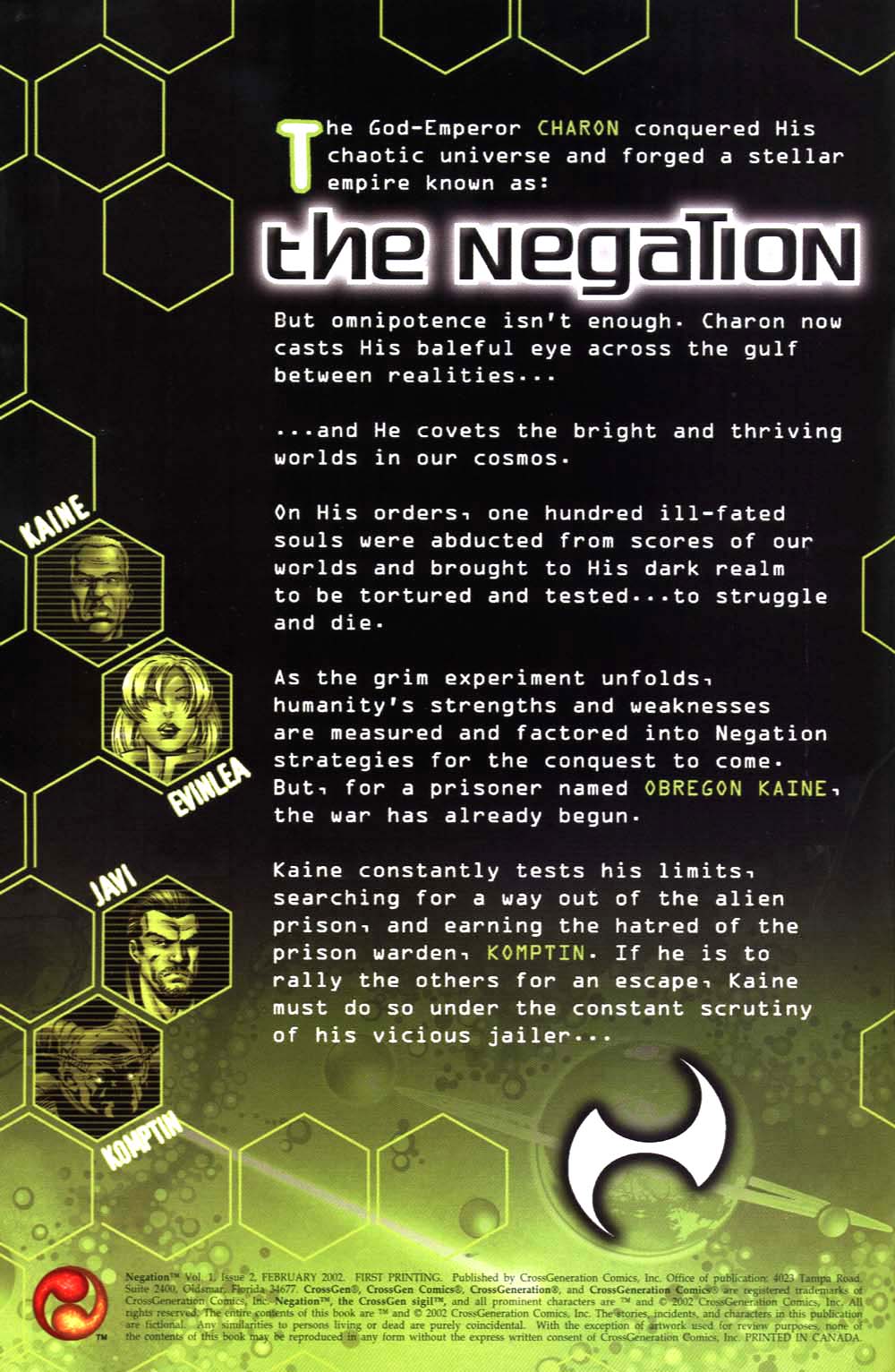 Read online Negation comic -  Issue #2 - 2