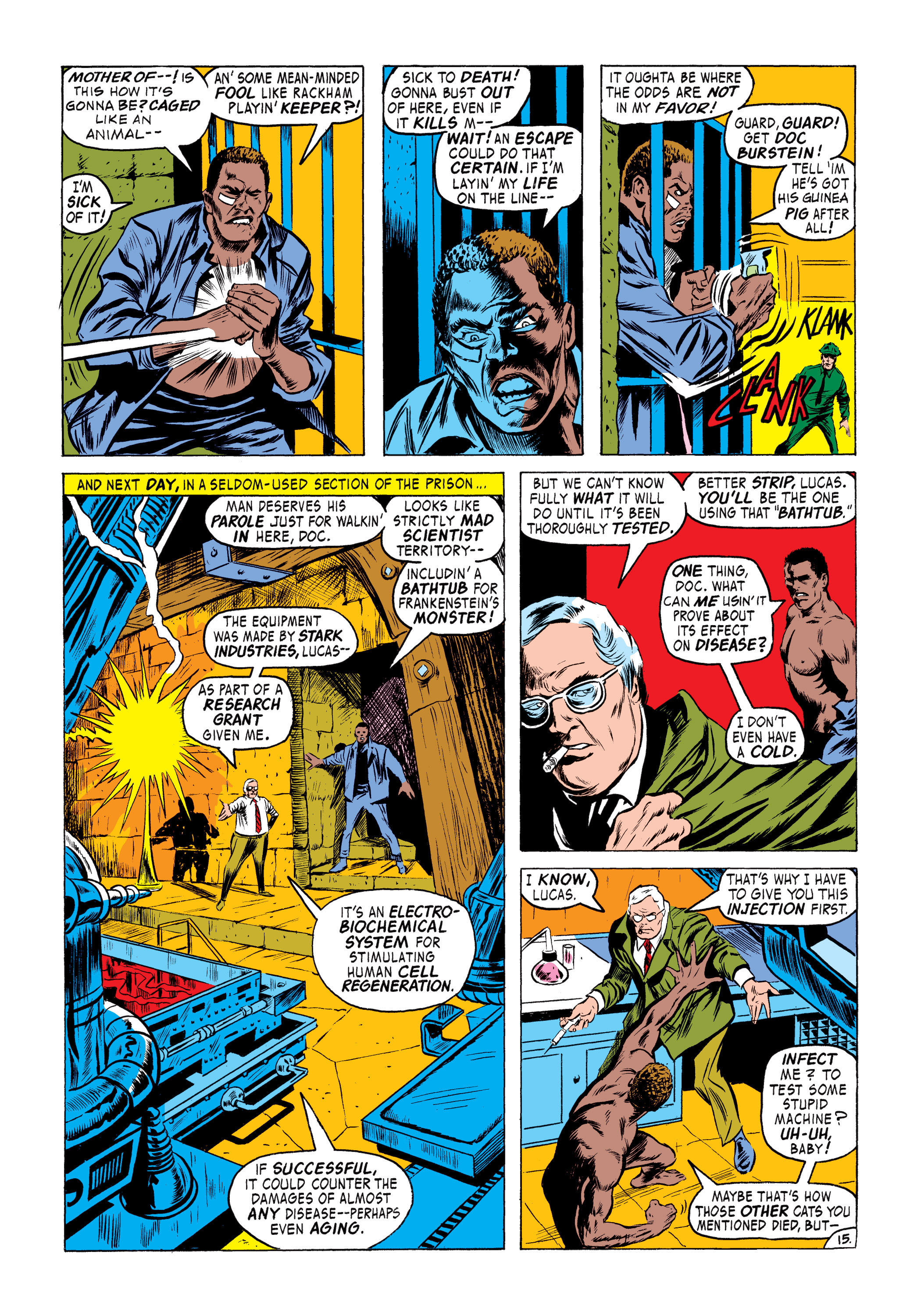 Read online Marvel Masterworks: Luke Cage, Hero For Hire comic -  Issue # TPB (Part 1) - 21