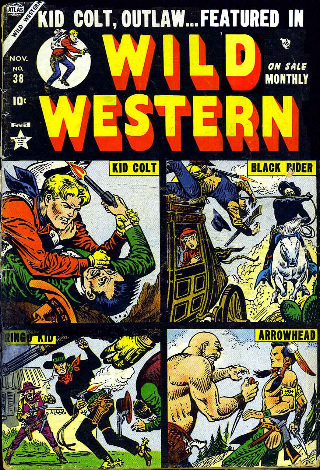 Read online Wild Western comic -  Issue #38 - 1