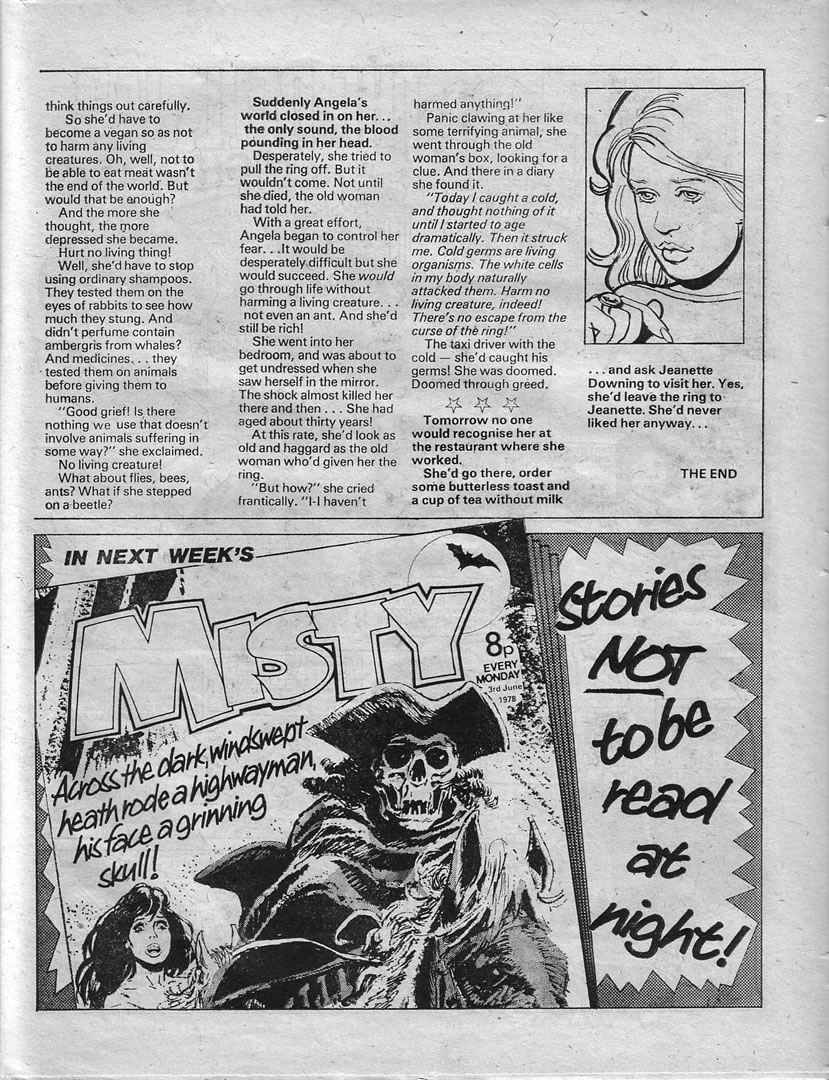 Read online Misty comic -  Issue #17 - 21