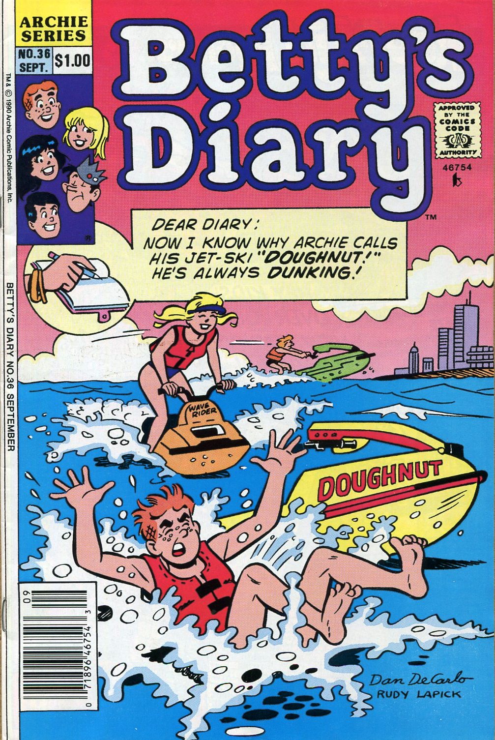 Read online Betty's Diary comic -  Issue #36 - 1